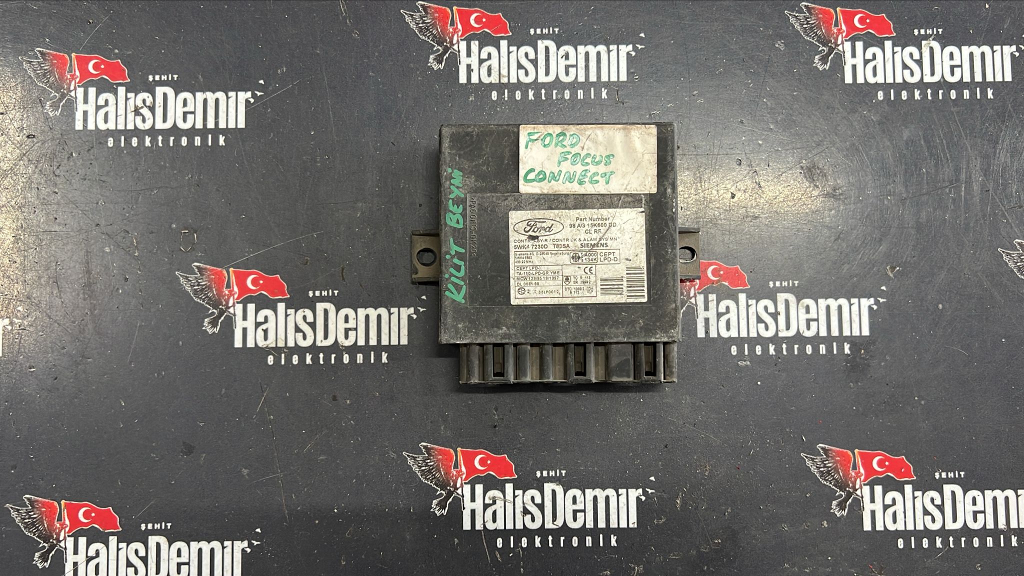 Ford Focus Connect Merkezi Kilit Beyni 98AG-15K600-DD 5WK47230D