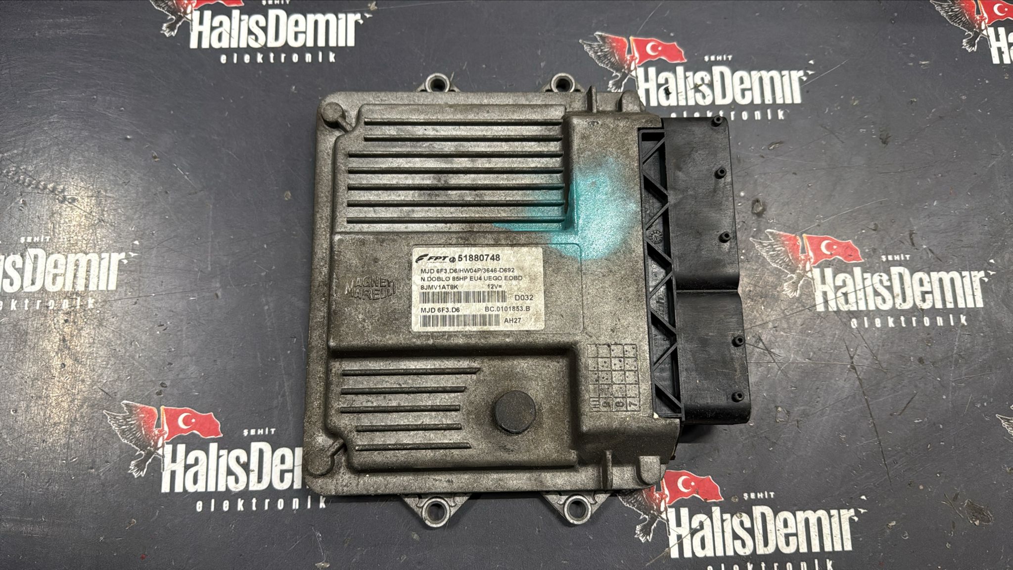 FİAT DOBLO 1.3 MOTOR BEYNİ 51880748