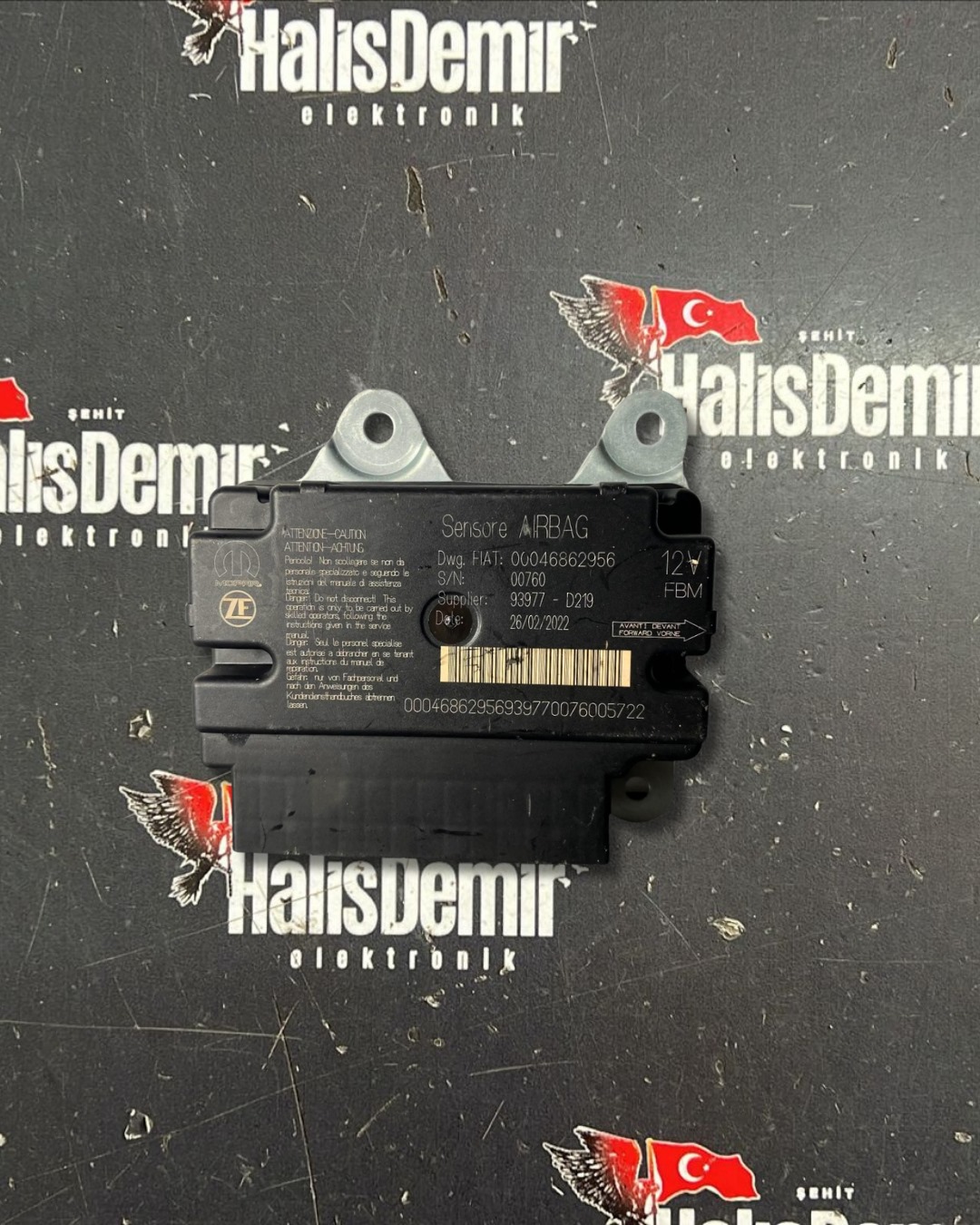 FİAT DUCATO AİRBAG BEYNİ 00046862956