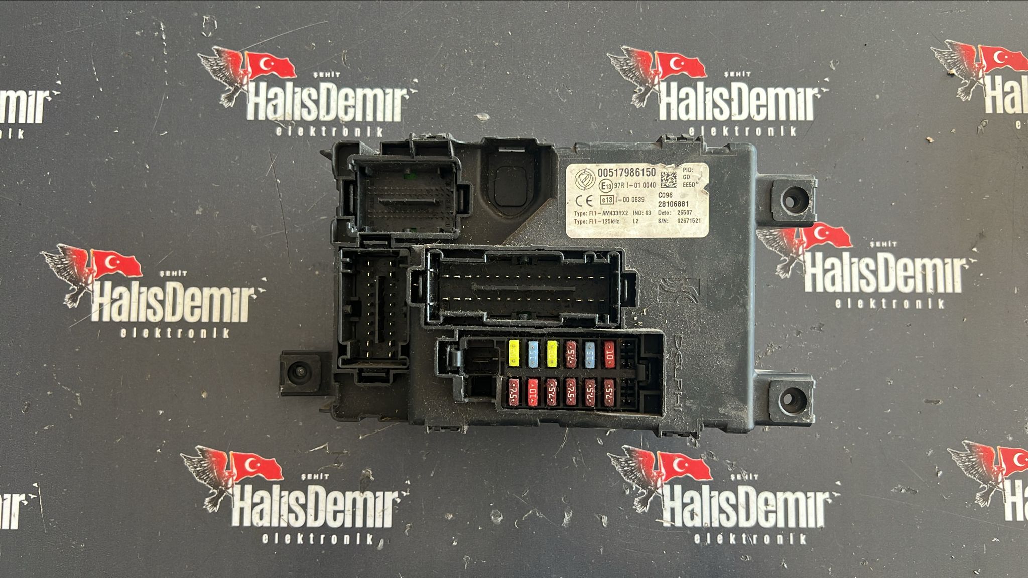 FİAT GRANDE PUNTO BODY BEYNİ 00517986150