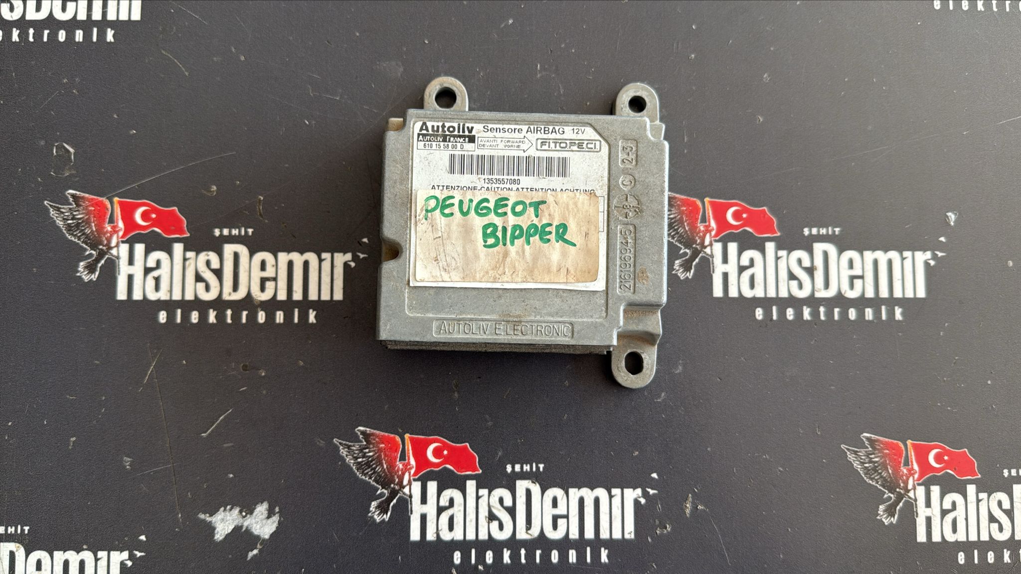 Fıat Fıorıno Peugeot Bipper Airbag Beyni 610155800D 1853557080