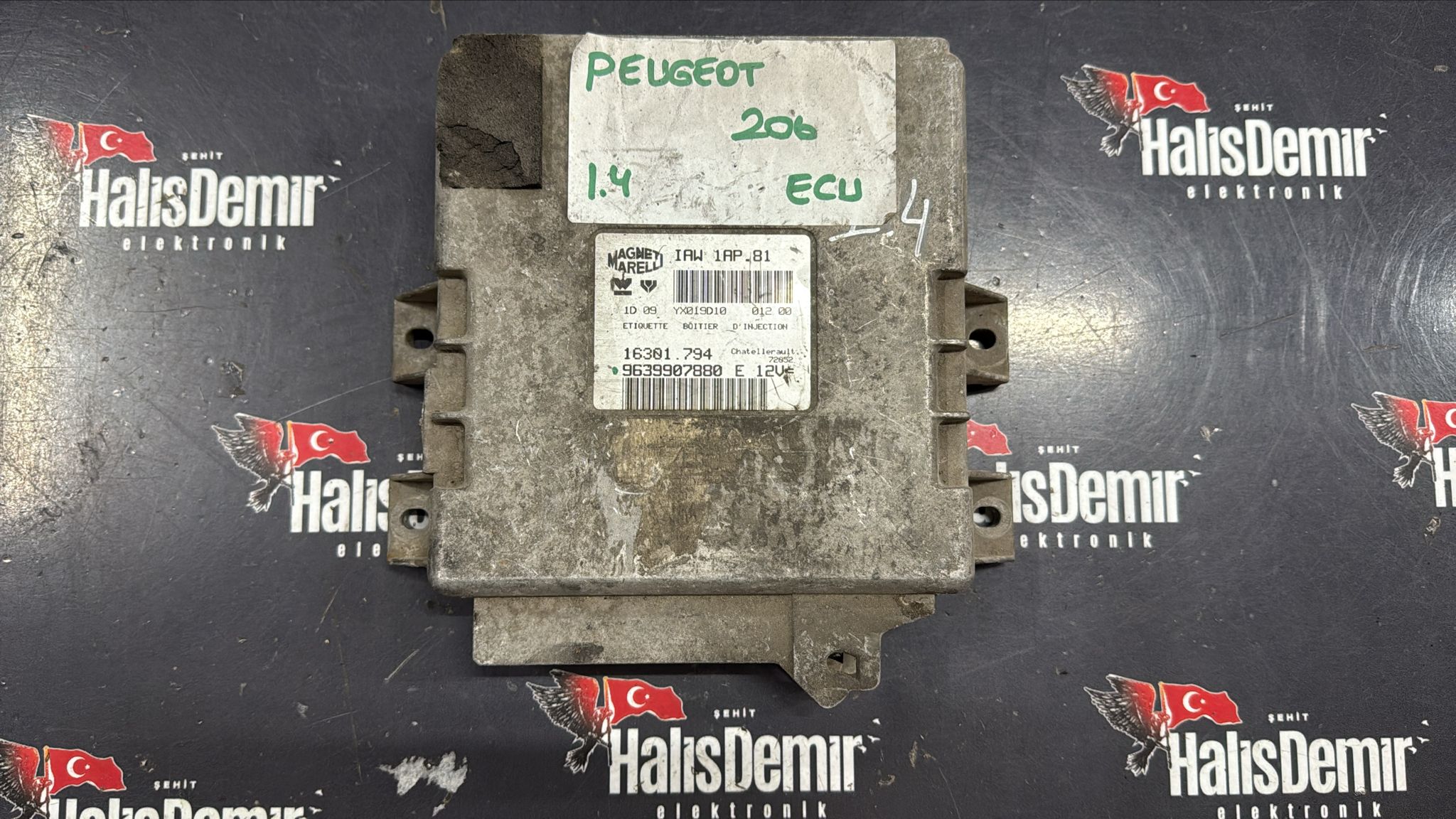 IAW 1AP.82 9635991380 Peugeot 206 Motor Beyni