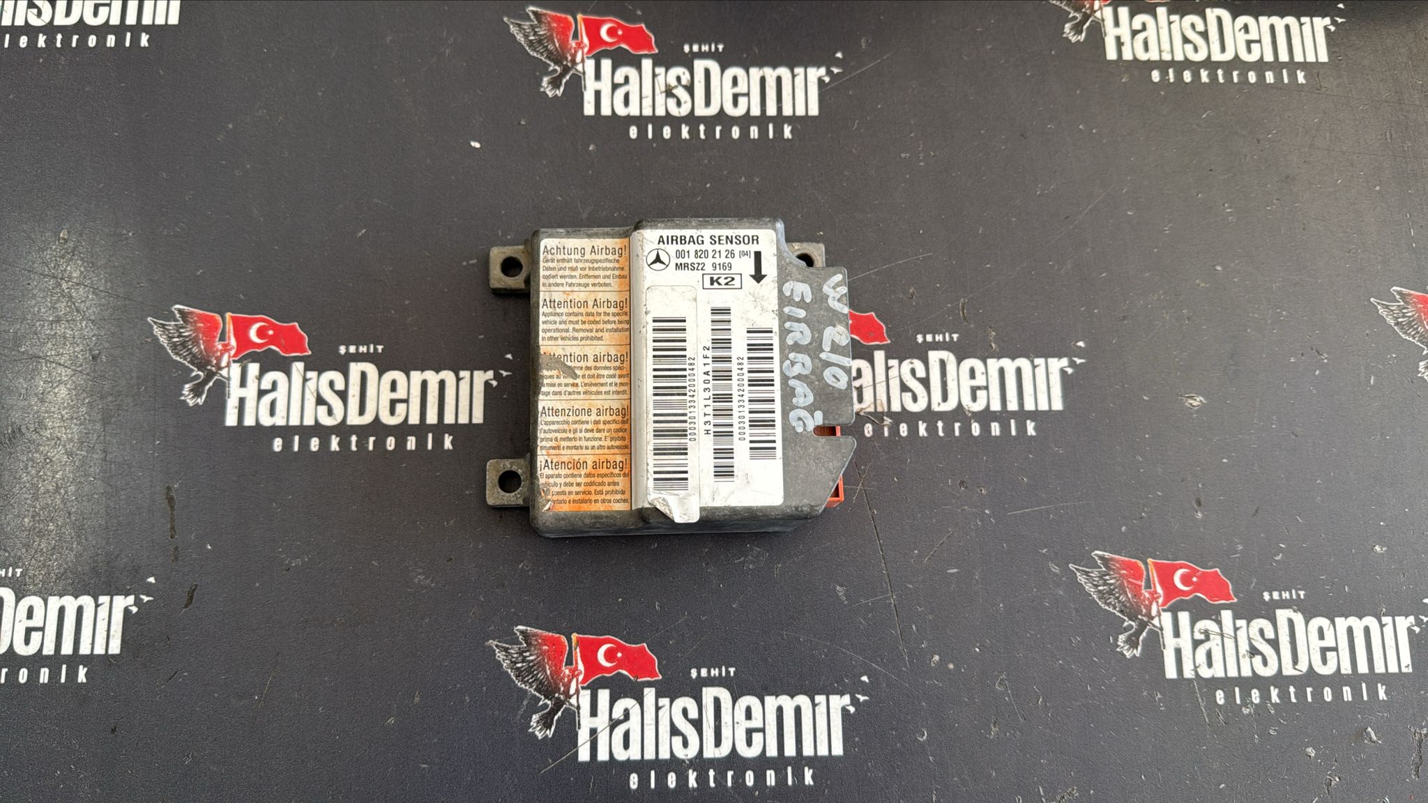 MERCEDES W210 AİRBAG BEYNİ 0018202126