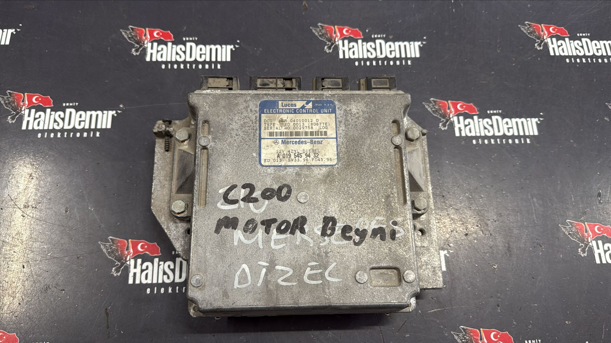 MERCEDES W210 E220D MOTOR BEYNİ A0195459432 