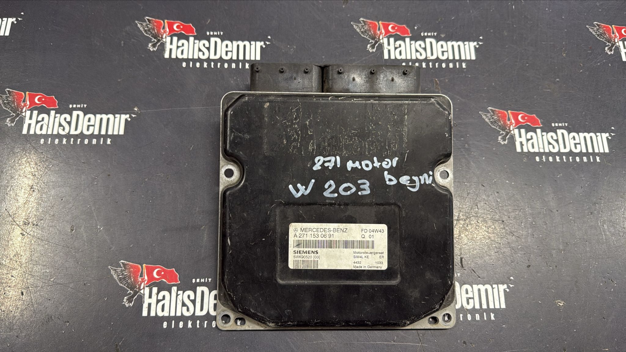 MERCEDES W211 E200 MOTOR BEYNİ A2711530691