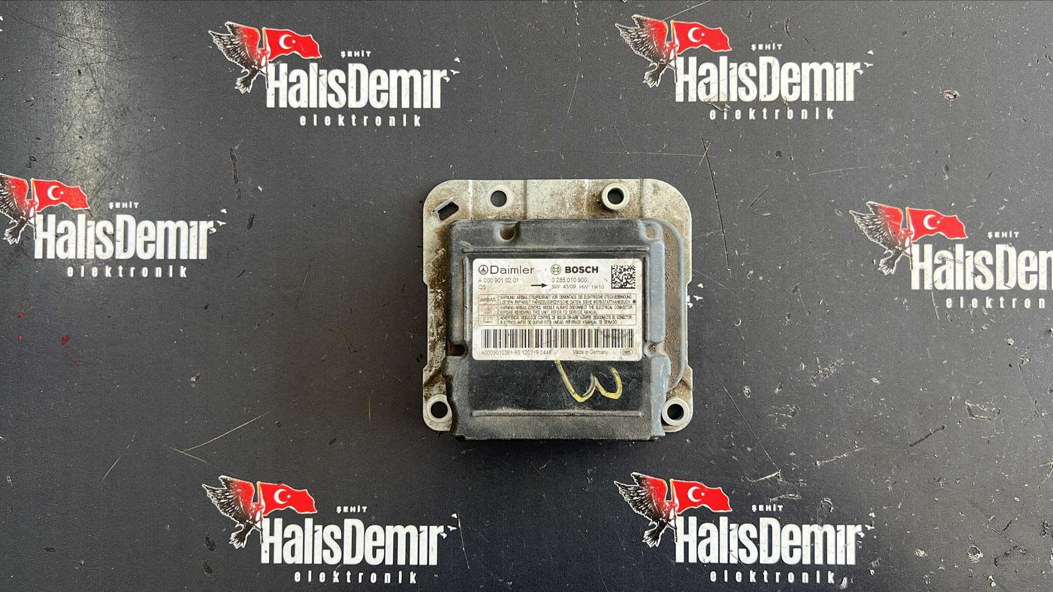 MERCEDES W639 VİTO AİRBAG BEYNİ A0009010201