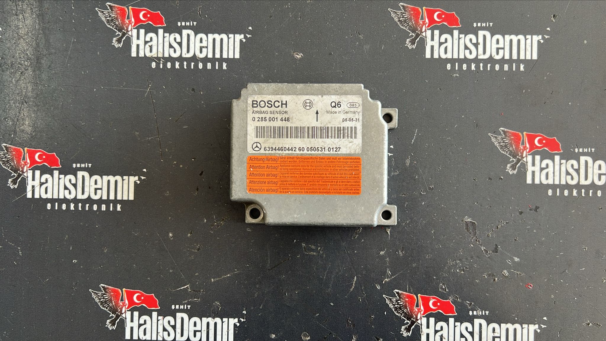 MERCEDES W639 VİTO W211 AIRBAG BEYNİ 0285001448 0285010564