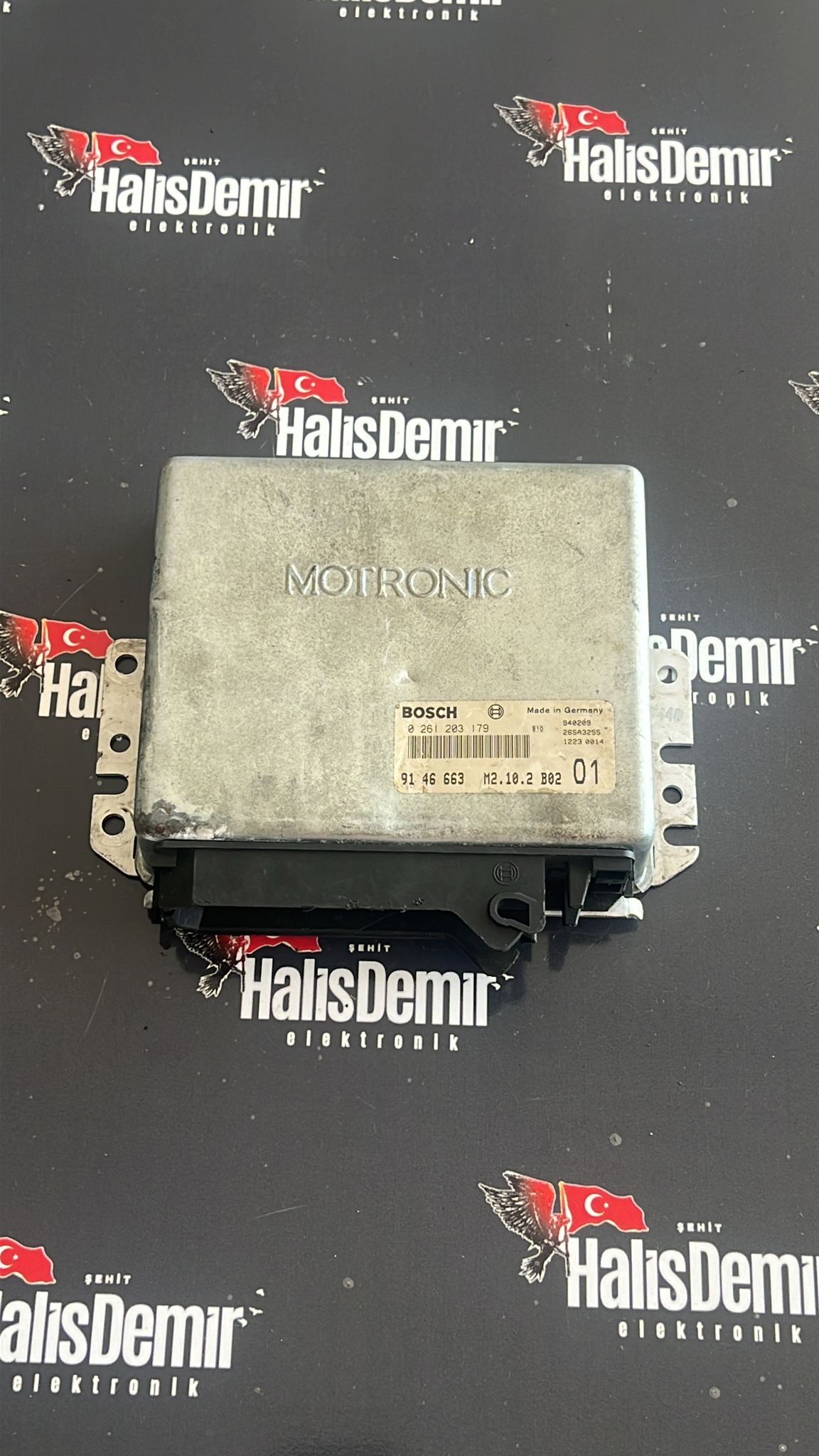 MOTOR BEYNİ SAAB 900 2.0 16V, BOSCH 0 261 203 179, 0261203179, 91 46 663, 9146663, M2.10.2 B02 01, M2102B0201