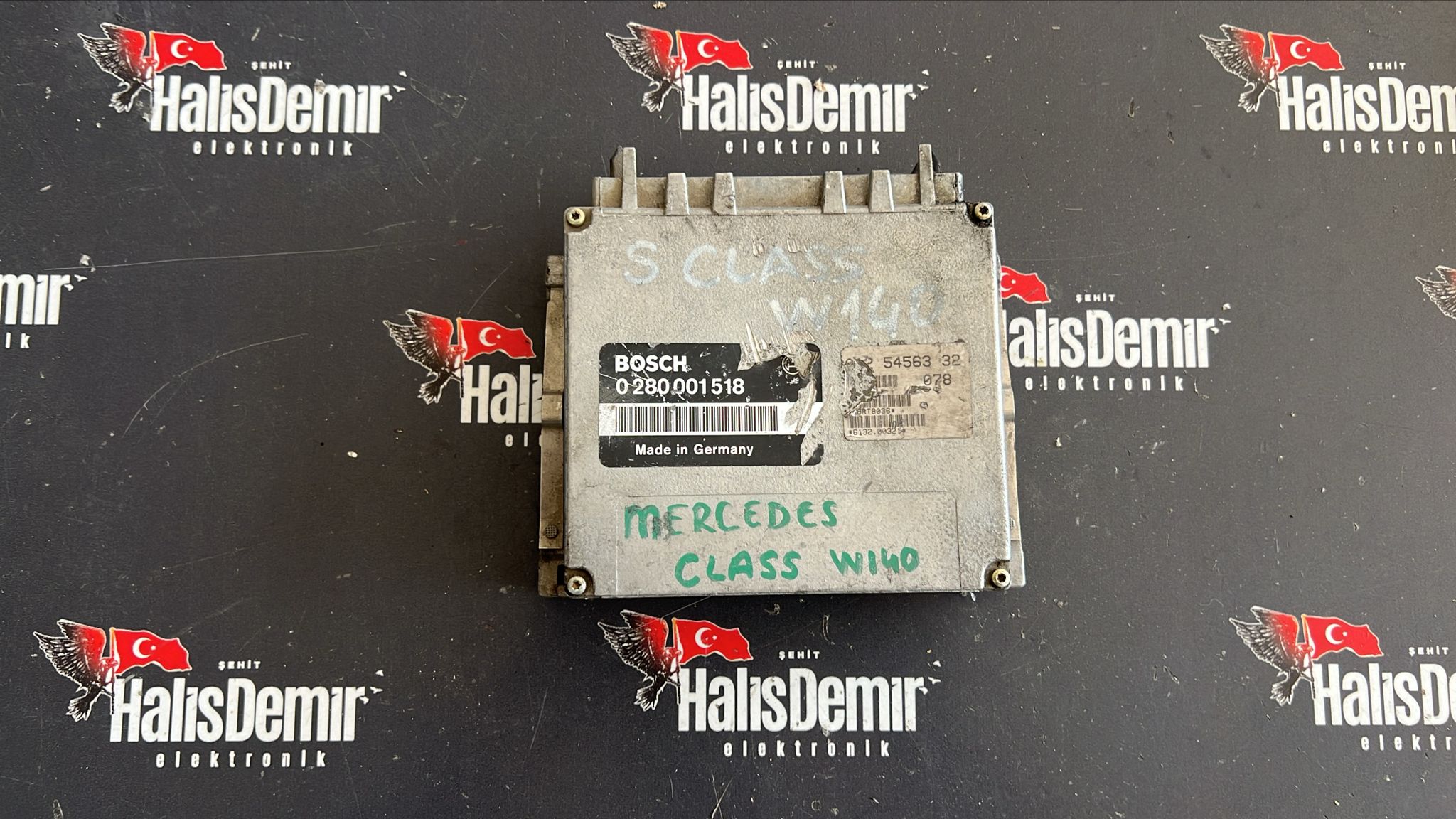 Mercedes W140 Motor Beyni 0280001518 0125456332