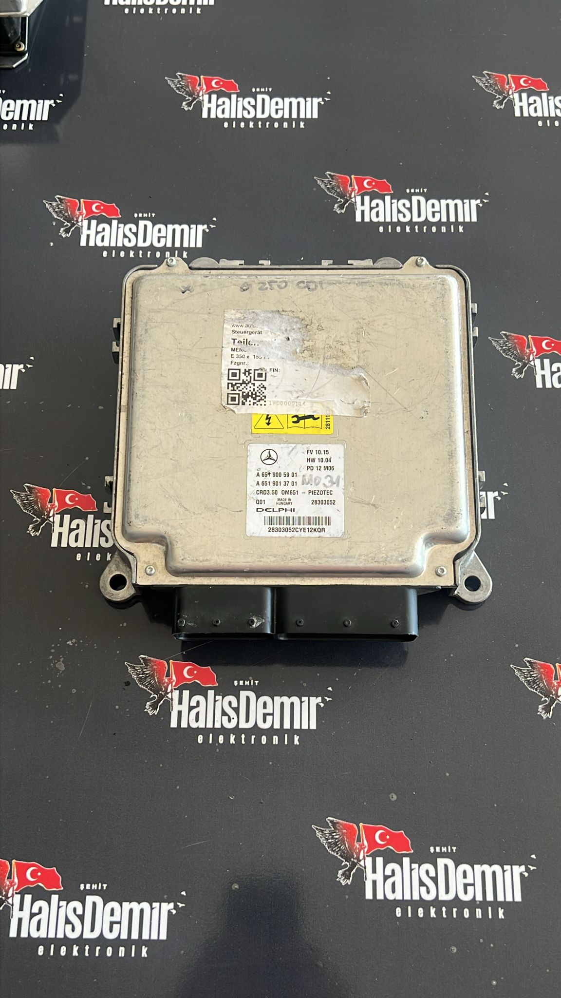 Mercedes W212 E250 Motor Beyni CRD3.5U OM651 A6519005901 A6519013701 28303052