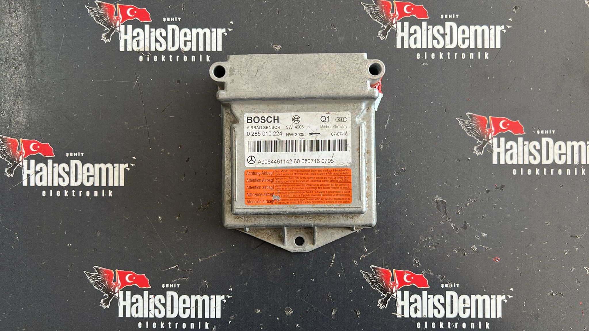 Mercedes W906 Airbag Beyni 0285010224 9069005701