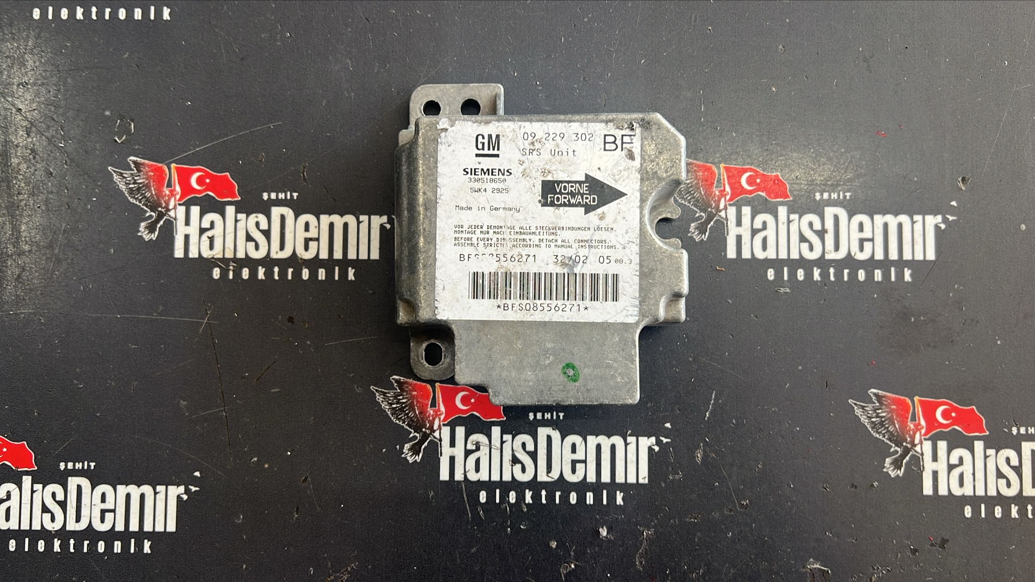 OPEL ASTRA G AİRBAG BEYNİ 09229302