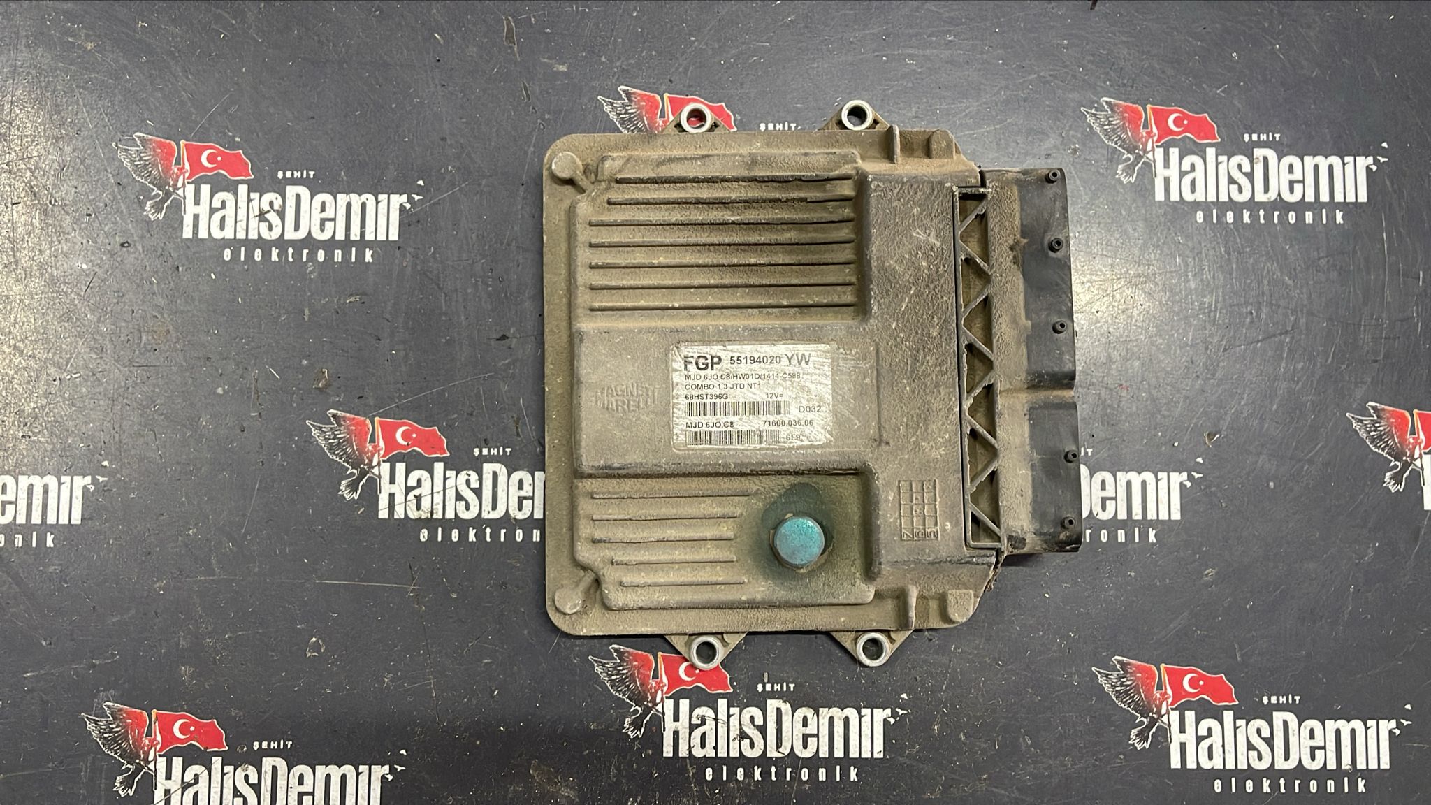 OPEL COMBO 1.3 MOTOR BEYNİ MJD 6JO C8 55194020