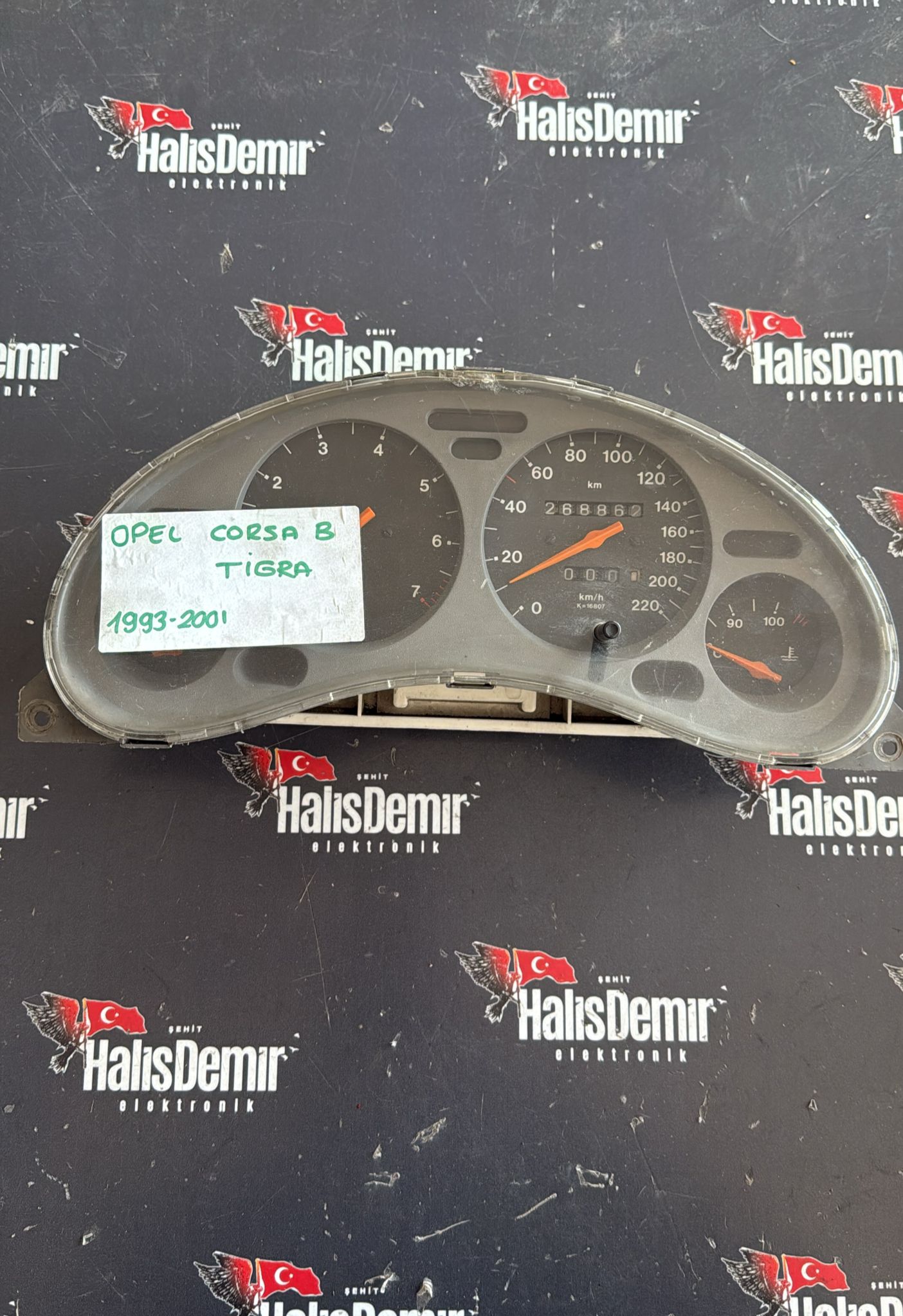OPEL CORSA B KİLOMETRE SAATİ GÖSTERGE PANELİ ANALOG 81117906 90534403