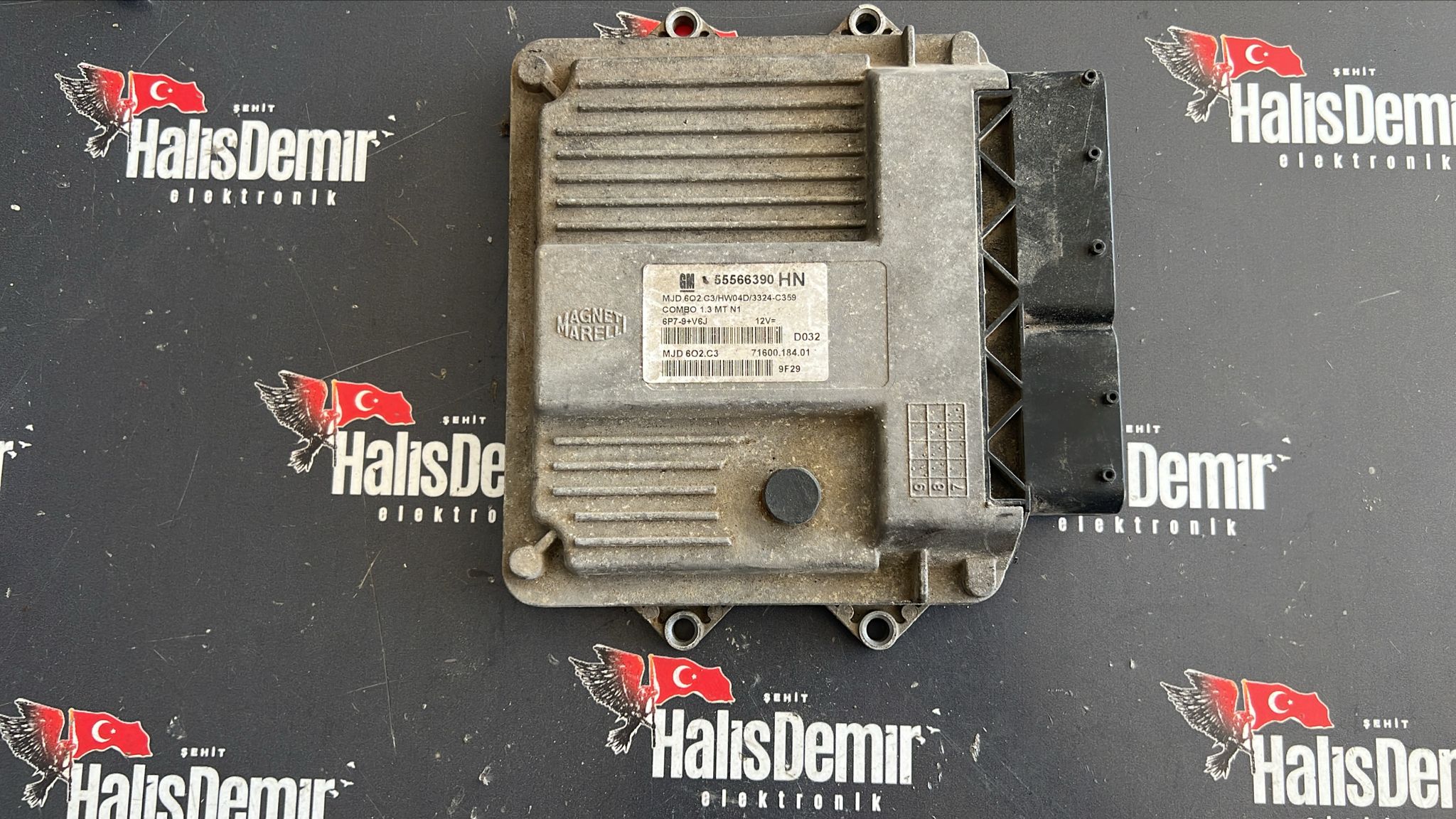 OPEL CORSA C - COMBO 1.3 CDTİ MOTOR BEYNİ ORJİNAL 55566390