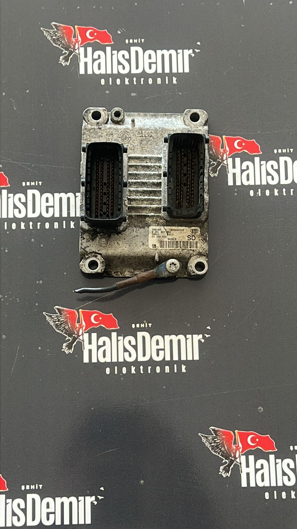 OPEL CORSA MOTOR BEYİNİ 1.2XE 0261207962 55350552