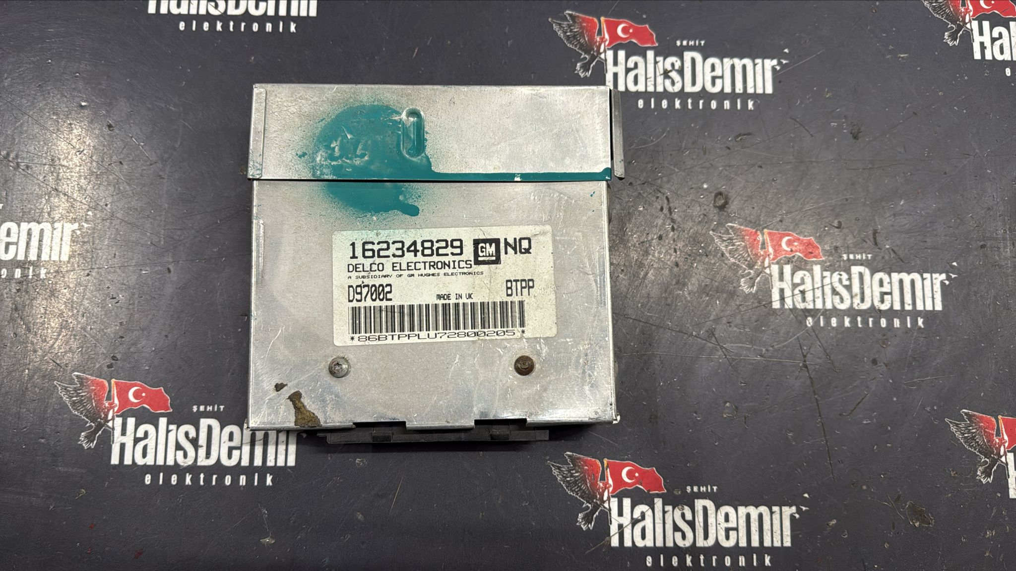 Opel Astra 1998 F 1.4 motor beyni 16234829