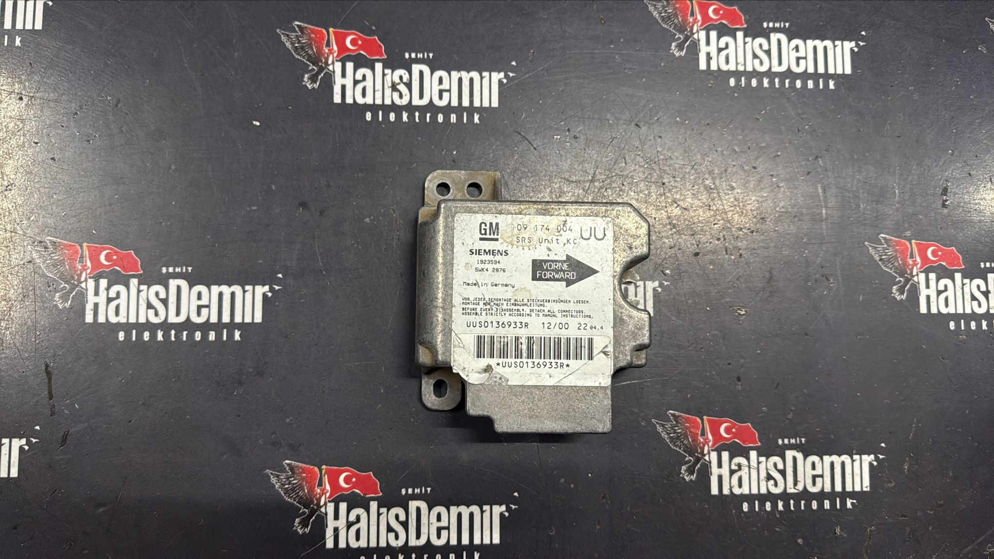 Opel Astra G Airbag Beyni 09174004 1923594 5WK42876