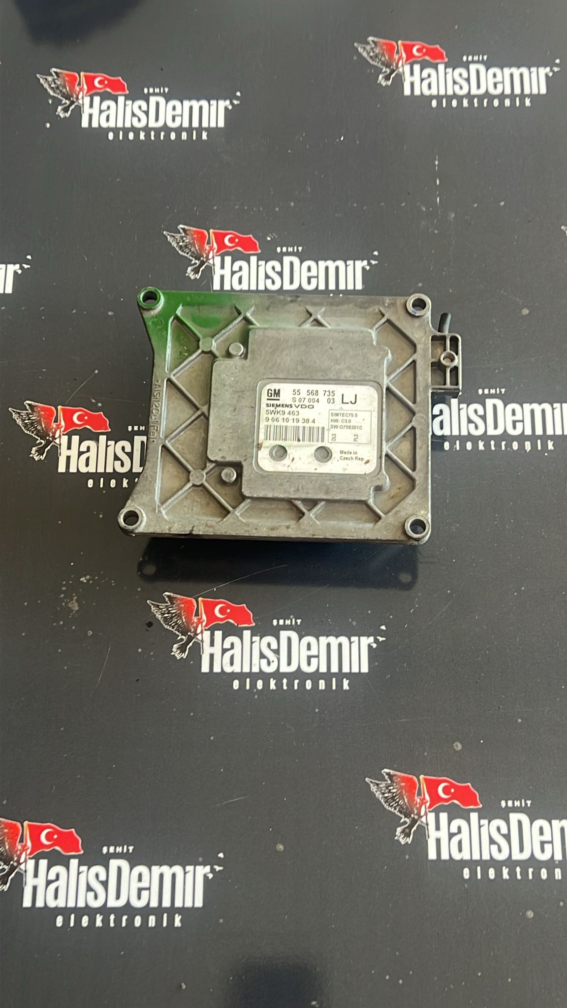 Opel Astra H 1.6 Motor Beyni 55568735 5WK9463 SIMTEC75.5