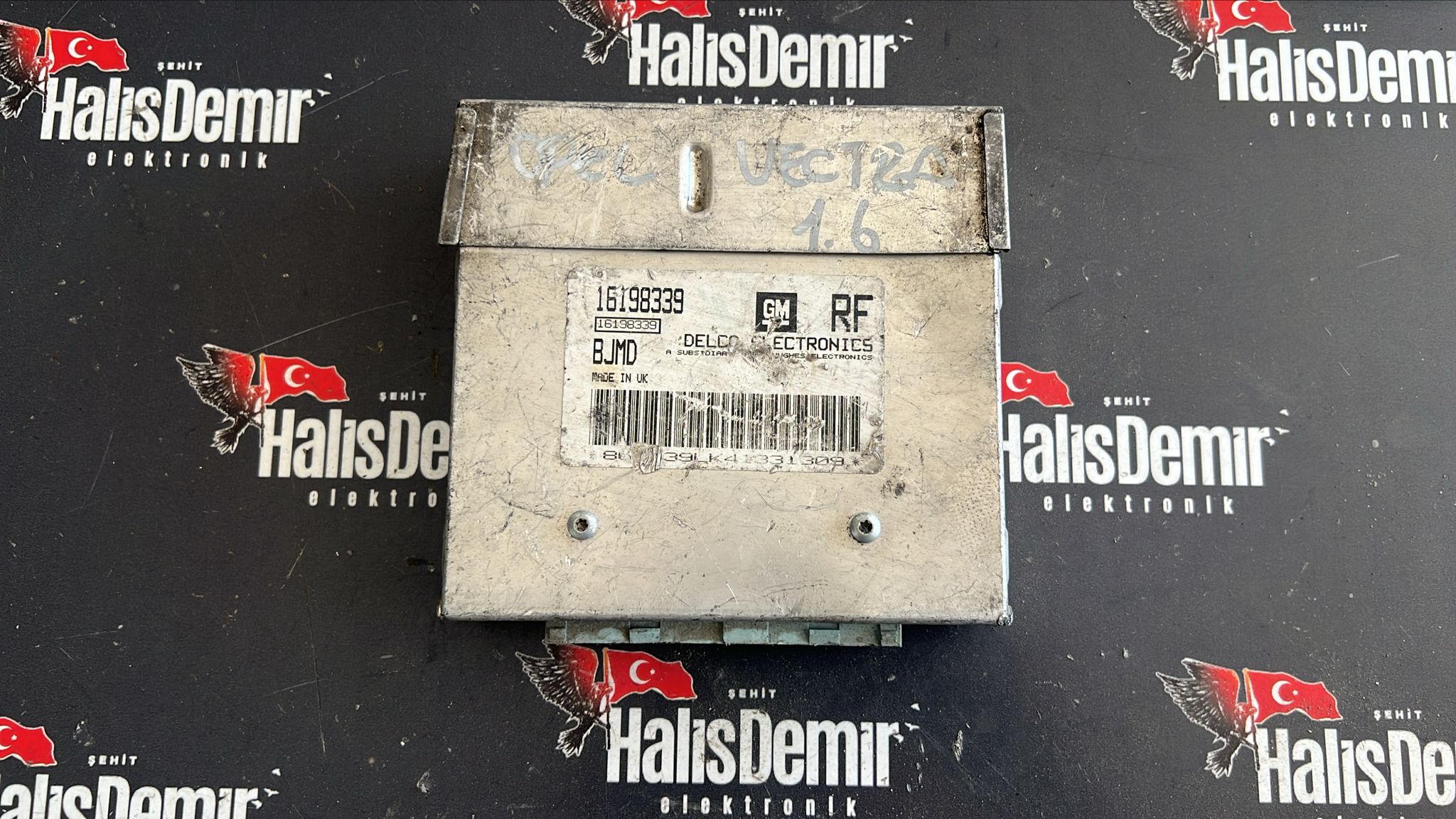 Opel Vectra 1.6 Motor Beyni 16198339