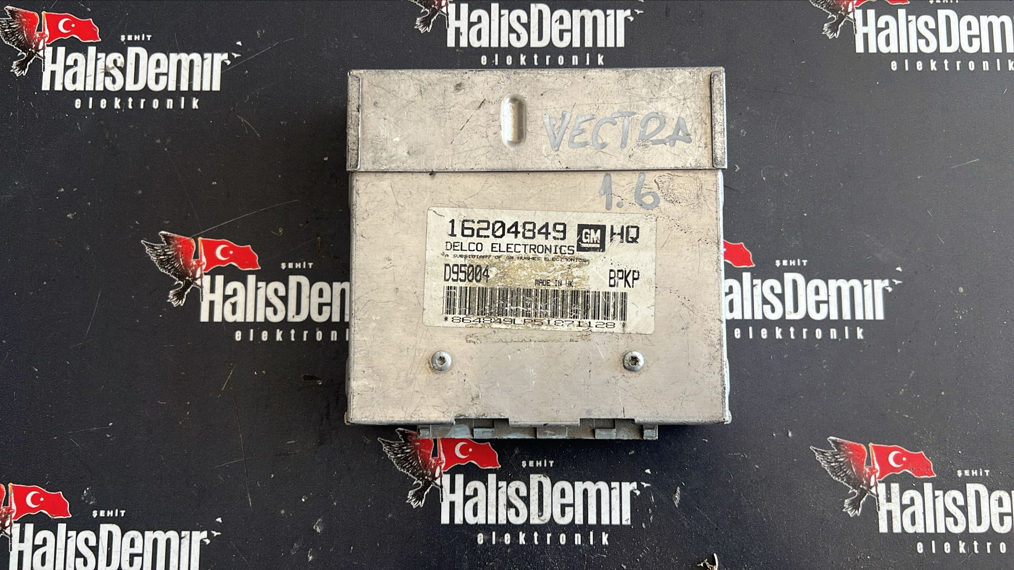 Opel Vectra 1.6 Motor Beyni 16204849