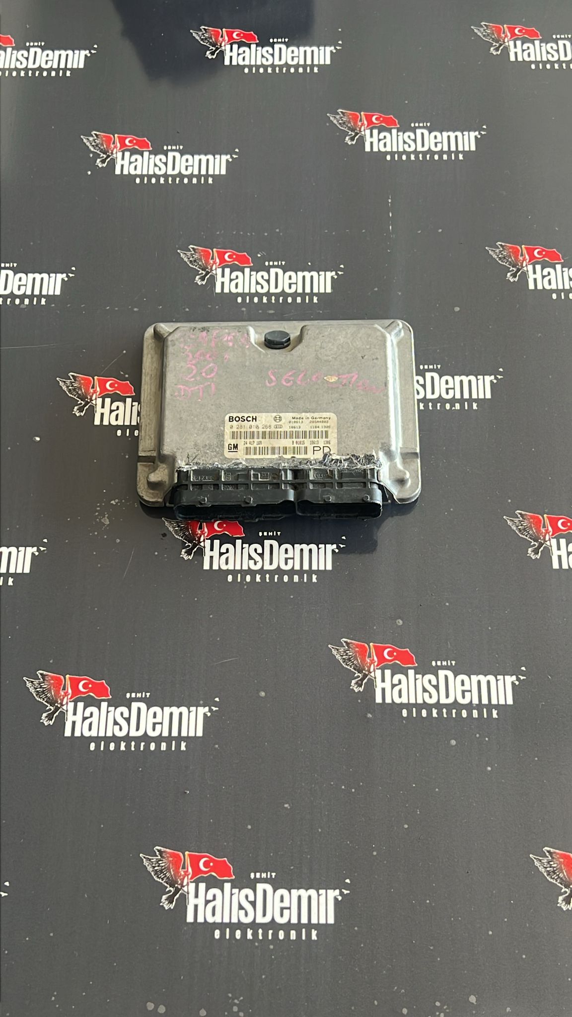 Opel Zafira 2.0 DTİ motor beyni 0281010268