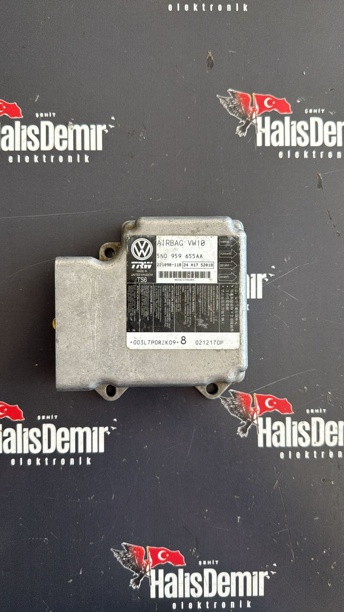 PASSAT B7,CC Airbağ beyni 5N0959655AA,221098-118