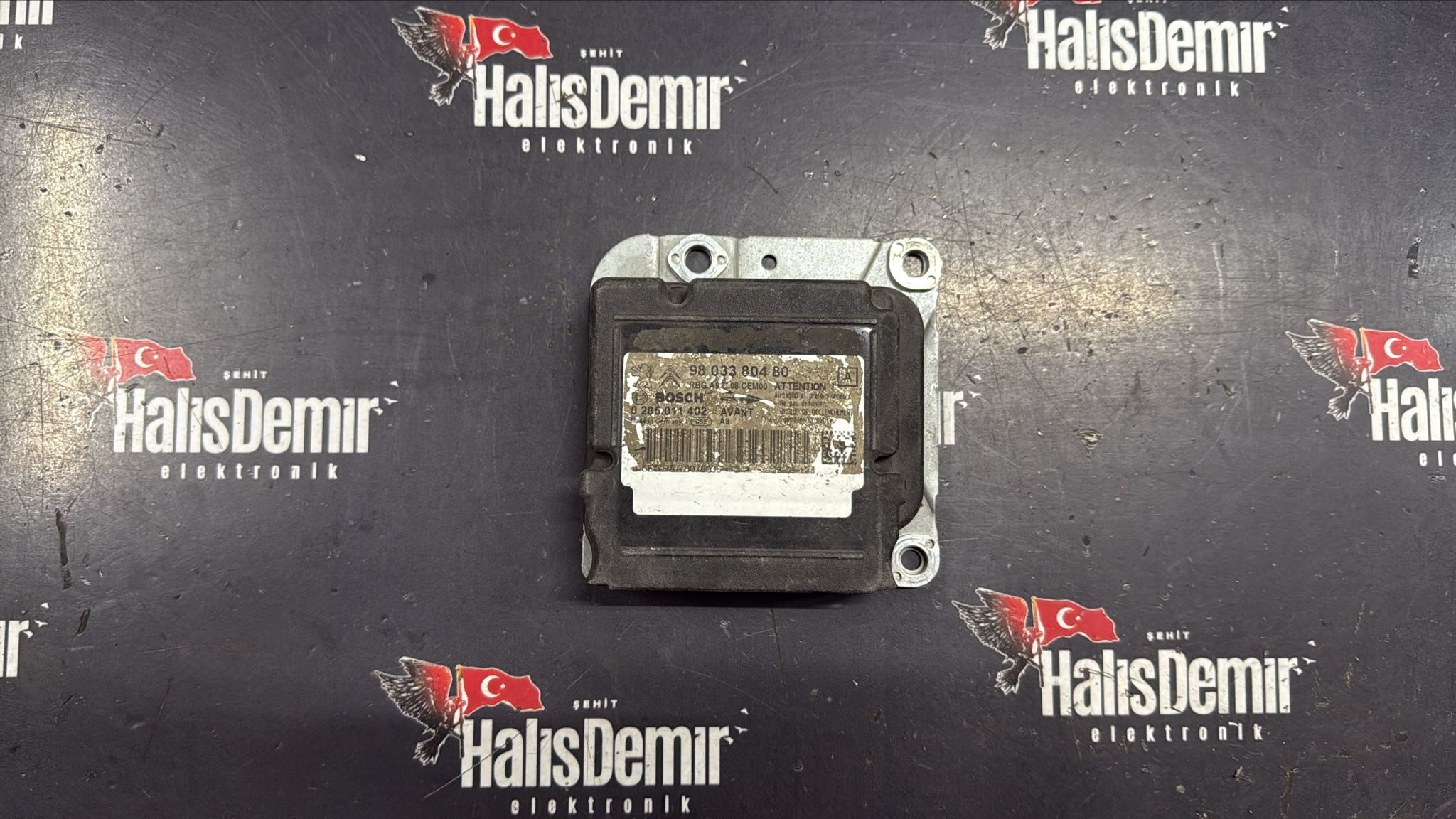 PEUGEOT 208 9803380480 AİRBAG BEYNİ ORJINAL ÇIKMA