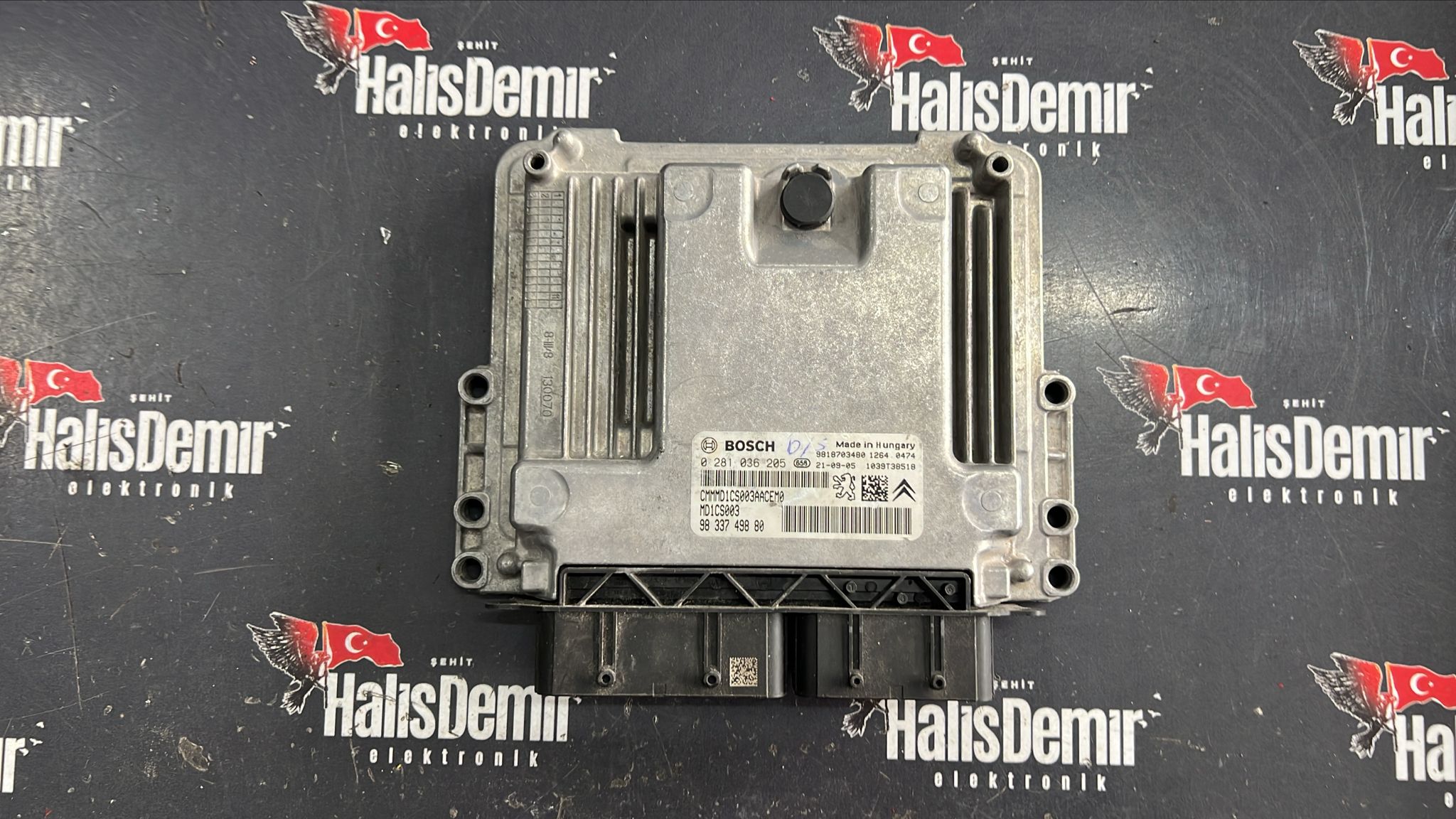 PEUGEOT 308 MOTOR BEYNİ MD1CS003 0281036205