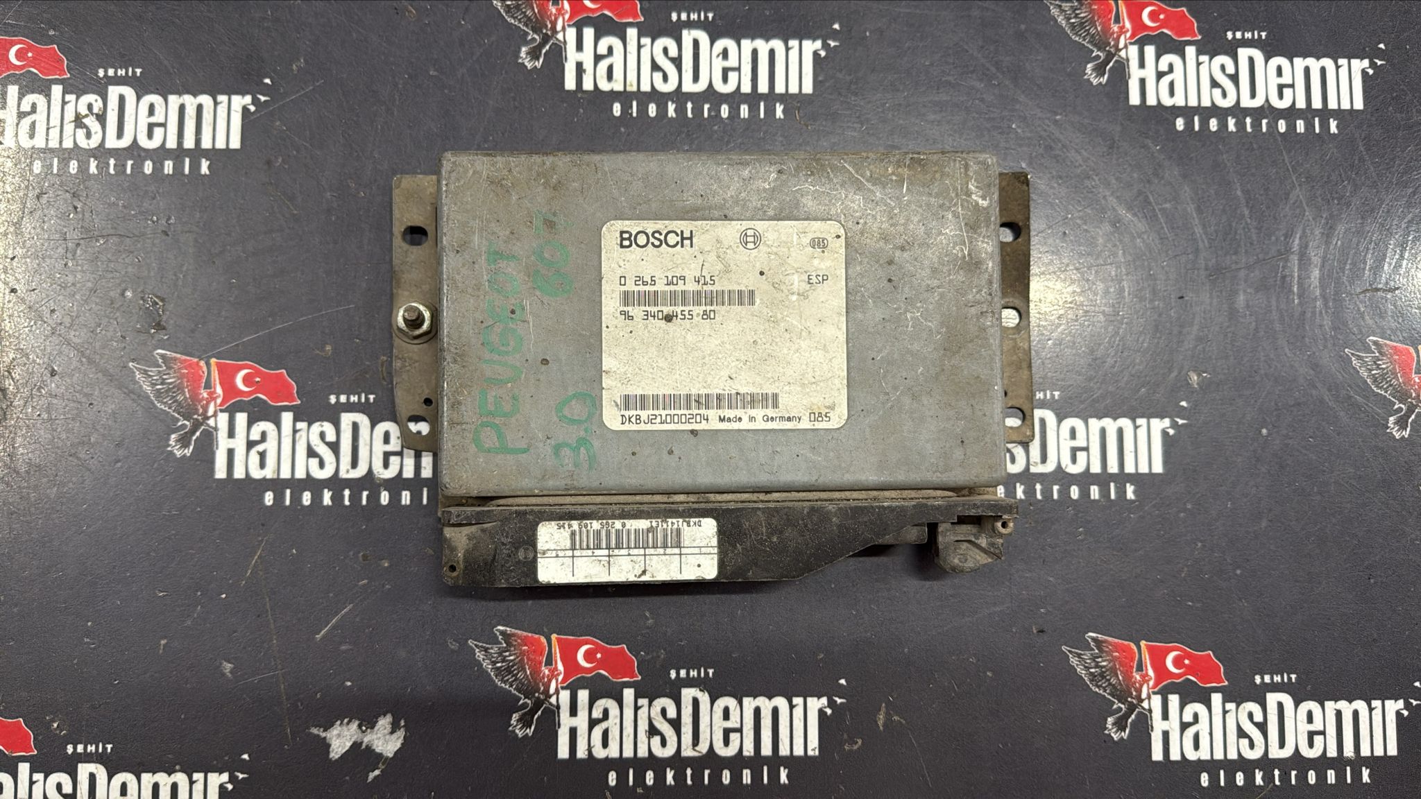 PEUGEOT 607 3.0 MOTOR BEYNİ 0265109415