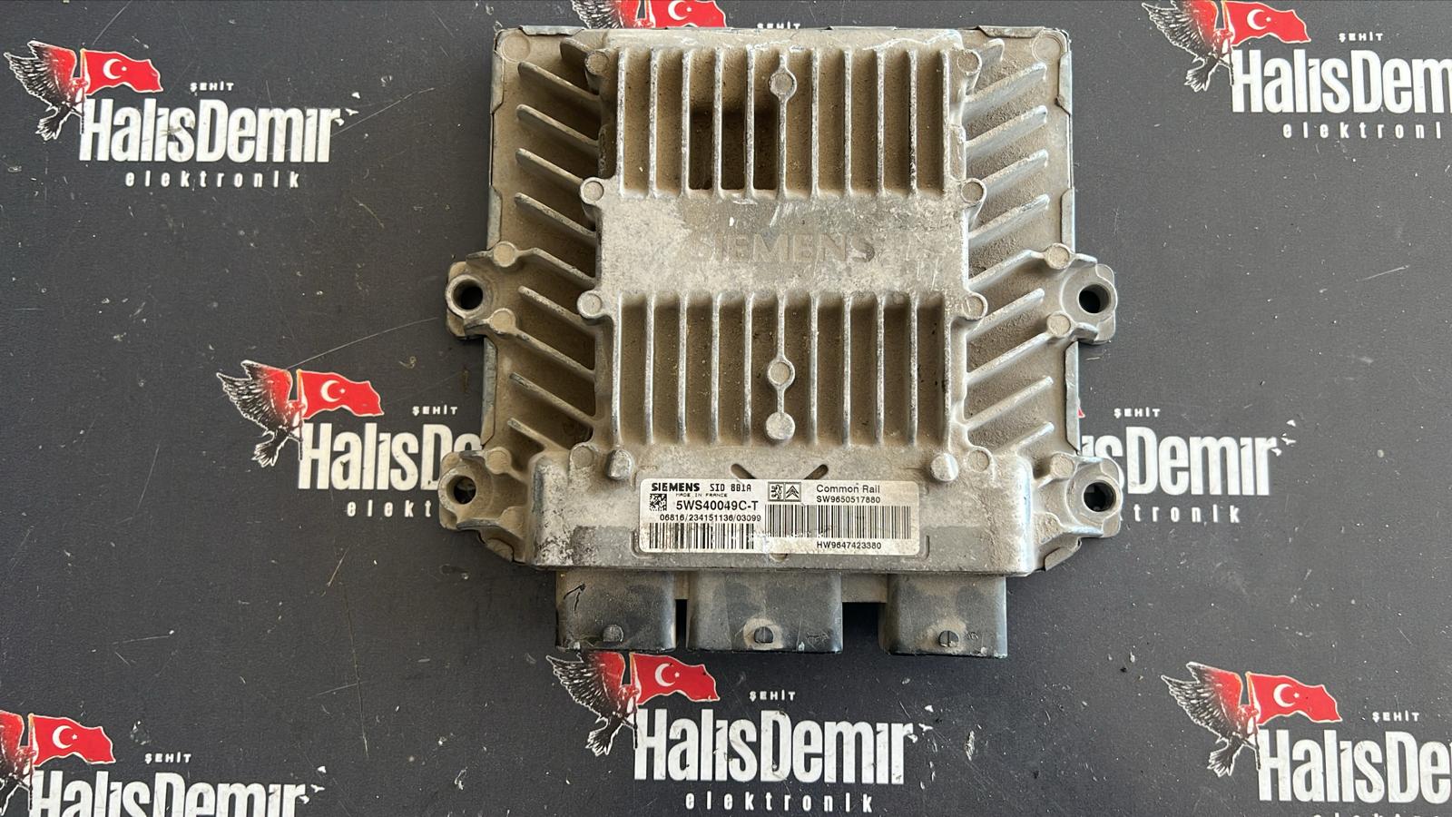 PEUGEOT PARTNER 2.0 HDI MOTOR BEYNİ 5WS40049C-T