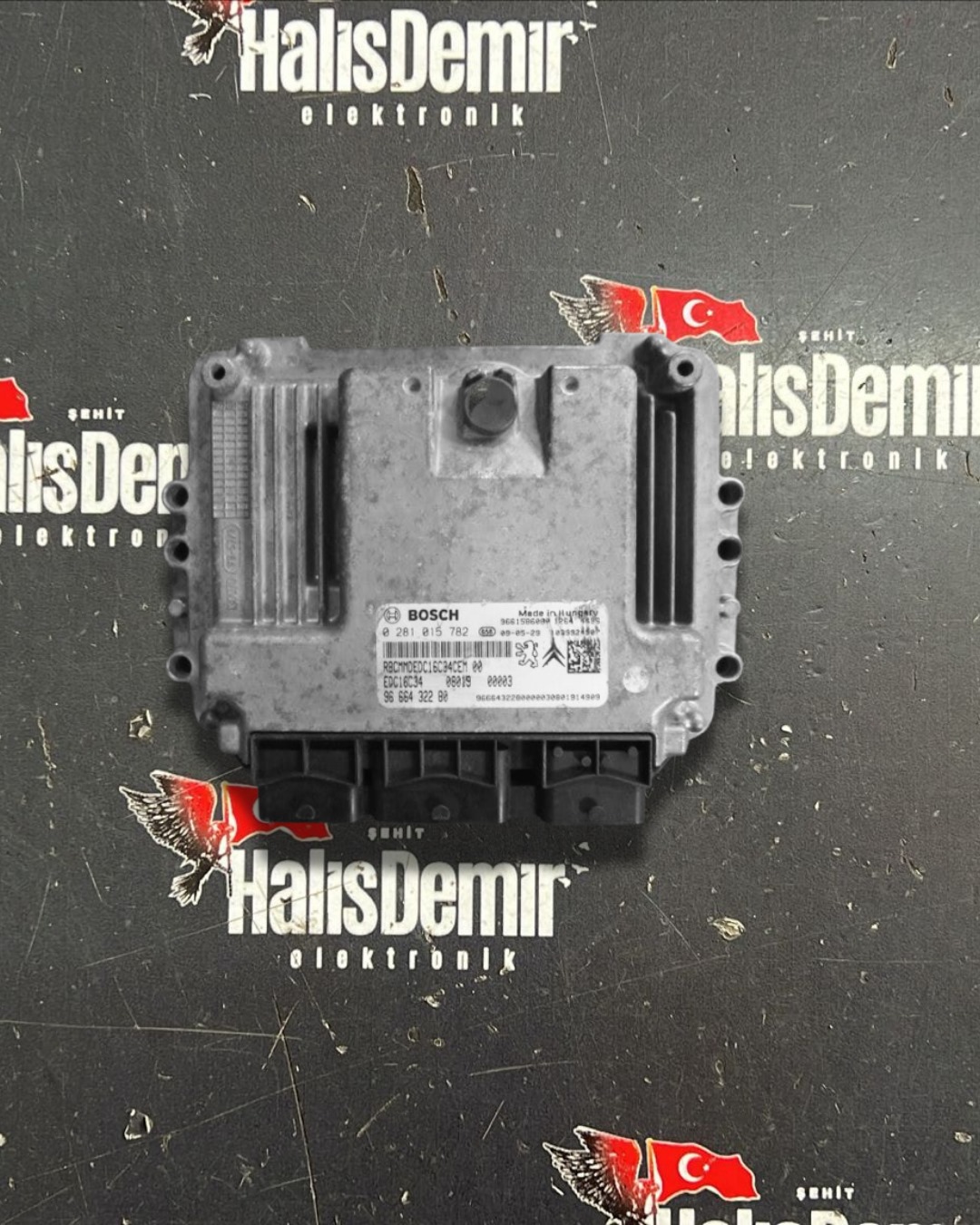 PEUGEOT BİPPER 1.4 HDI MOTOR BEYNİ 0281015782 EDC16C34