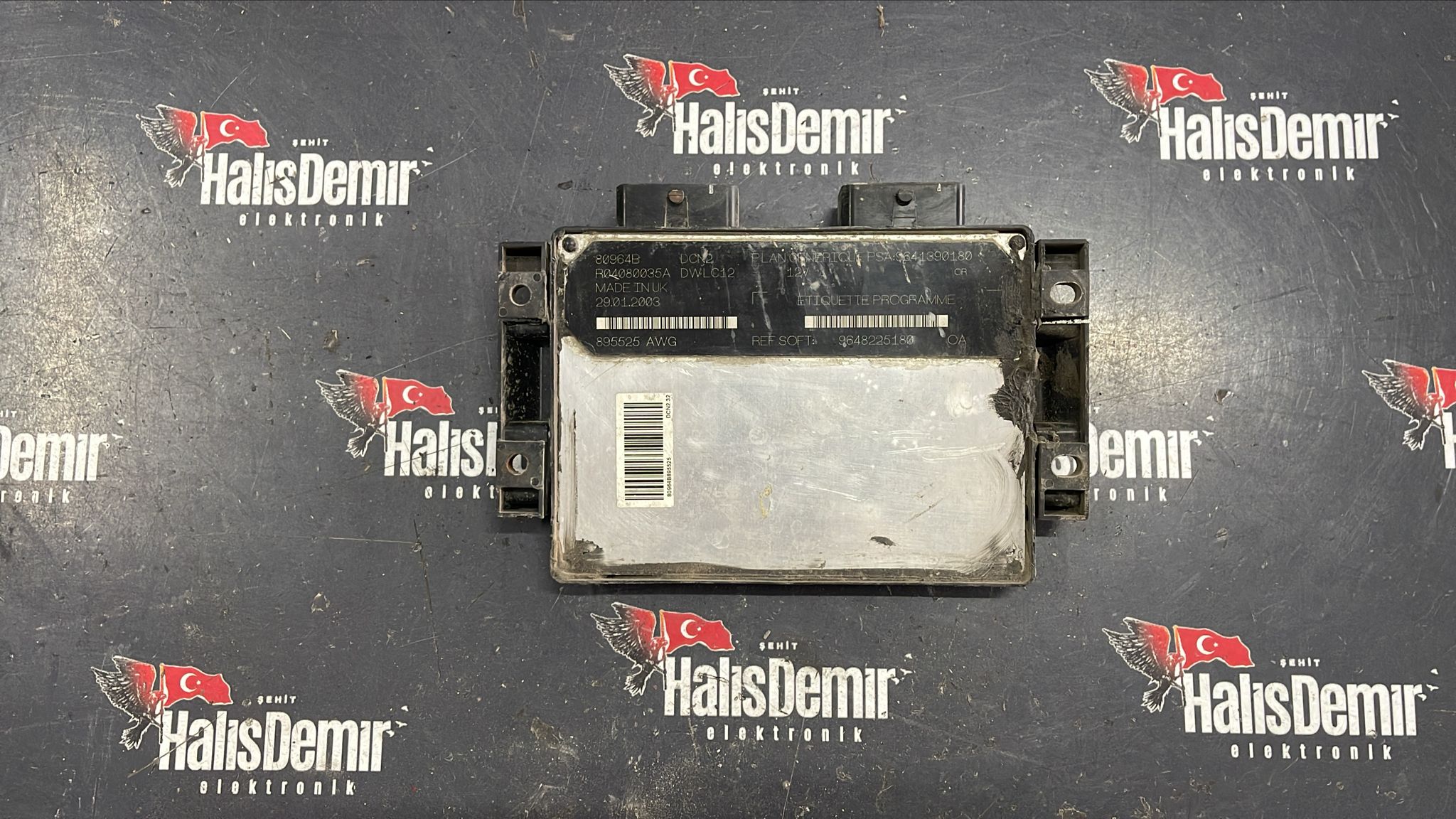 PEUGEOT PARTNER 1.9 MOTOR BEYNİ 9648225180