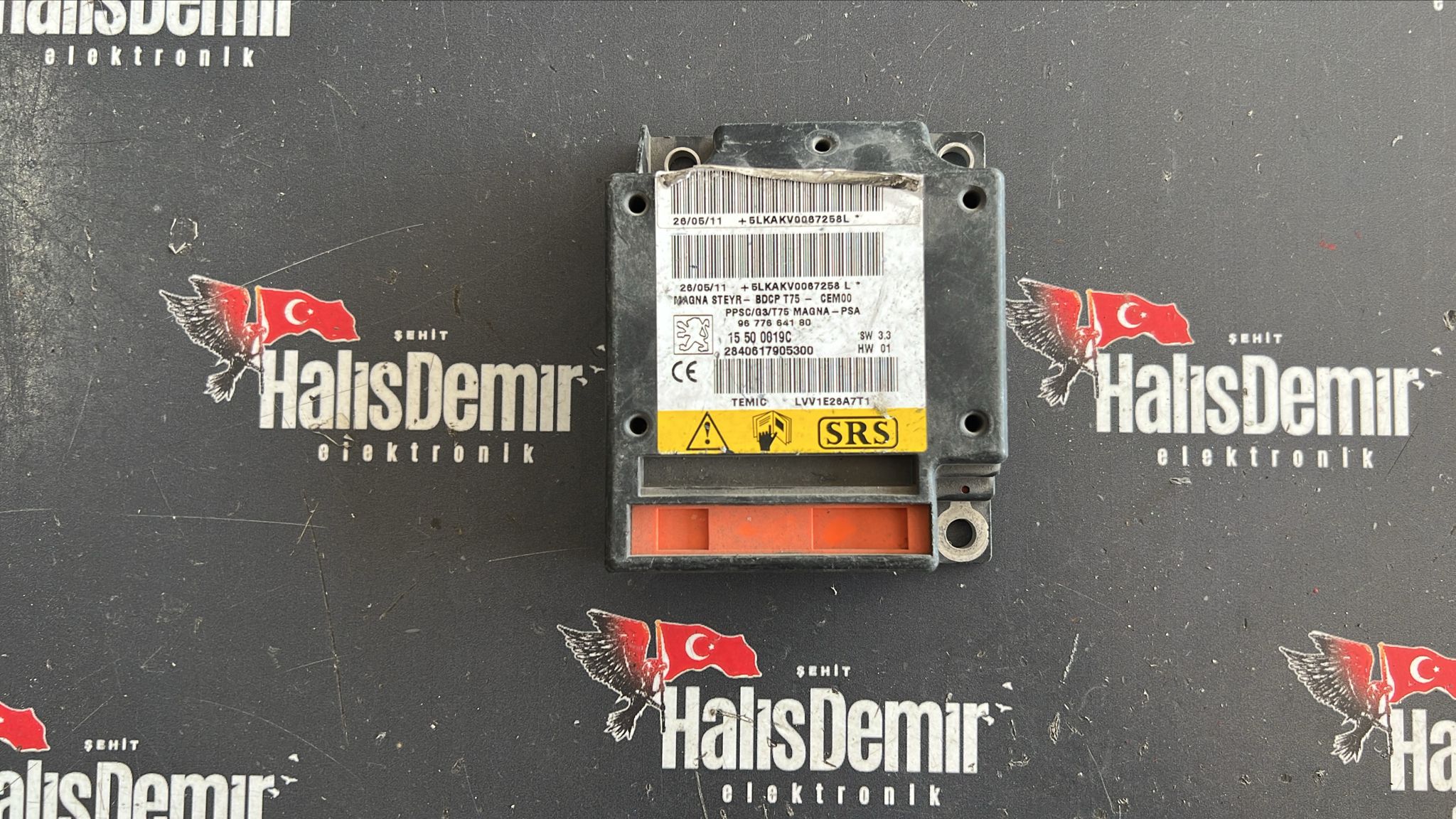 PEUGEOT RCZ AİRBAG BEYNİ 9677664180