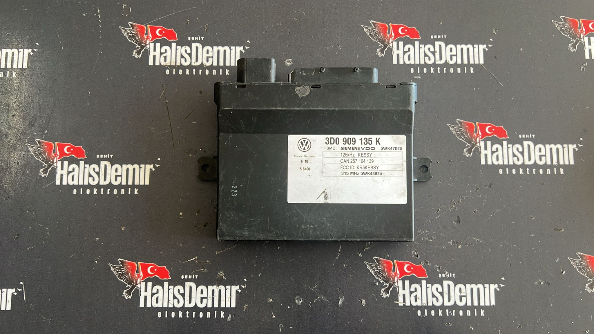 PORSCHE CAYENNE KEYLES KESSY ANAHTAR BEYNİ 3D0909135K