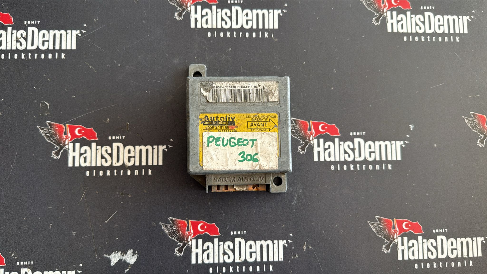 Peugeot 306 Airbag Beyni 9633621180 550578100