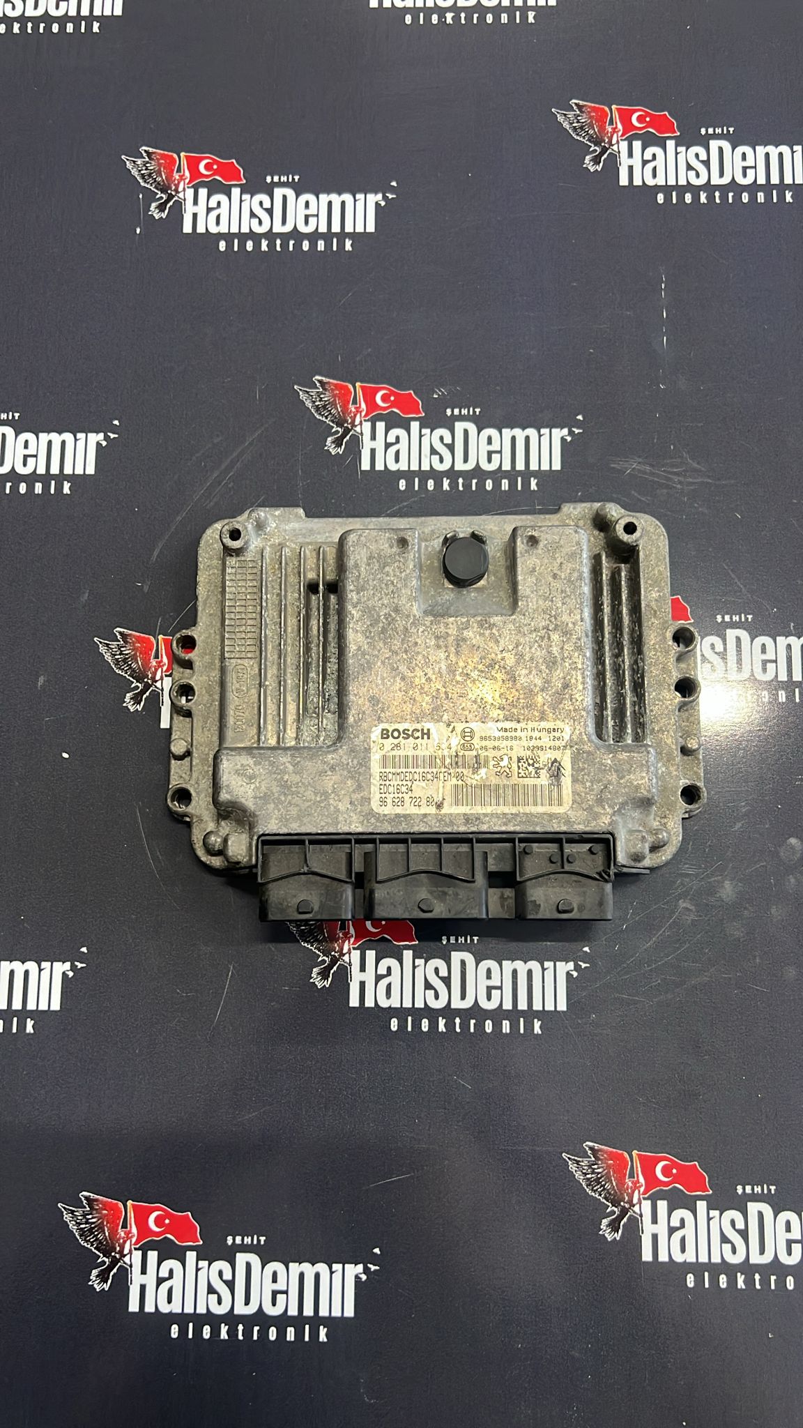 Peugeot 307 308 1.6 HDI Motor Beyni 0281011634 EDC16C34 9660324180
