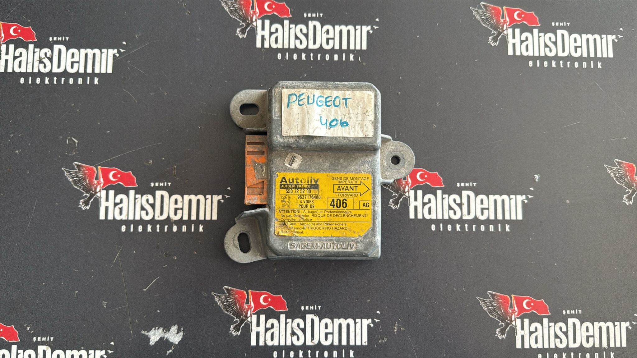 Peugeot 506 Airbag Beyni 9638592580 550725200