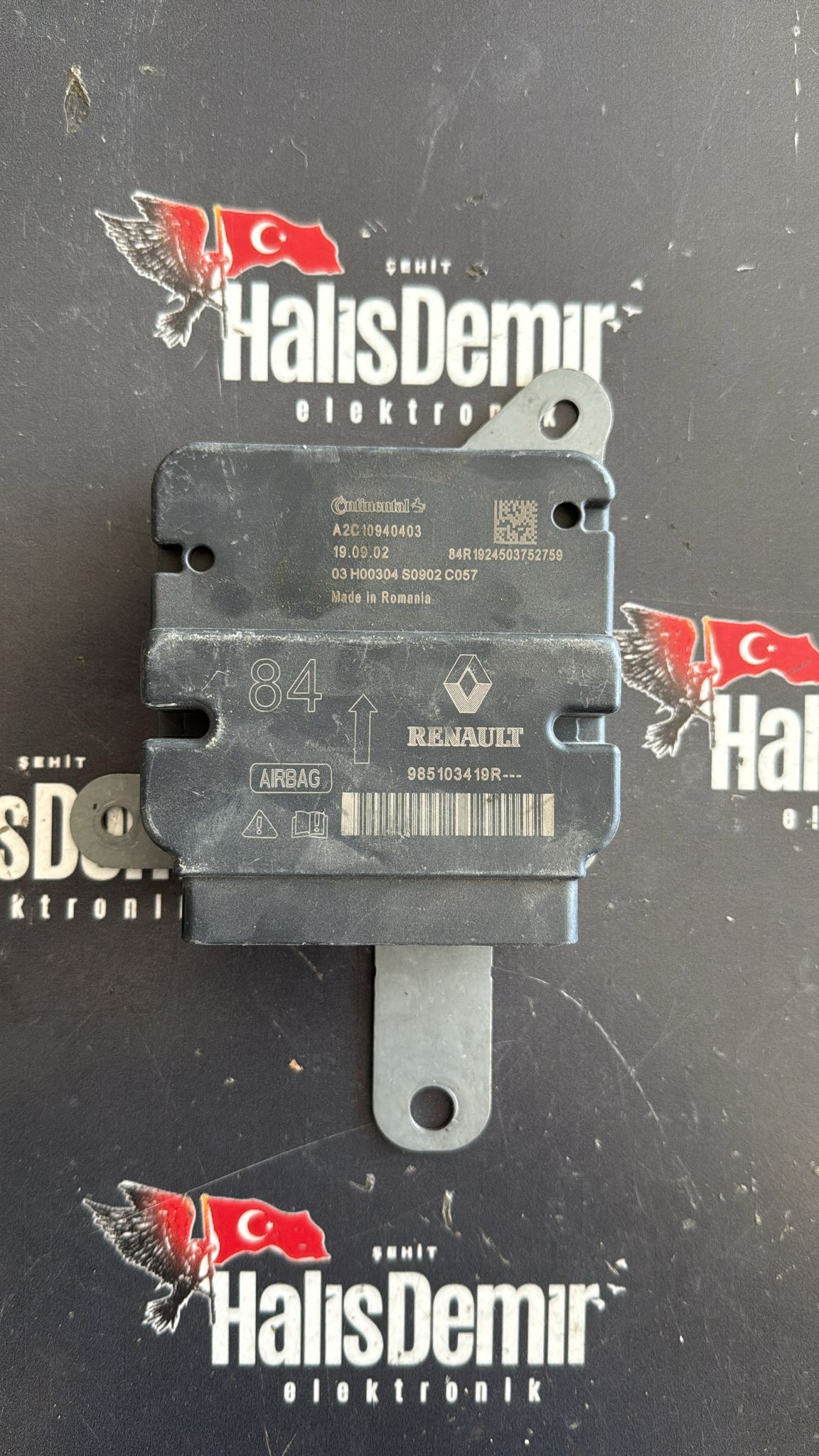 RENAULT CLİO 4 AIRBAG BEYNİ 985103419R