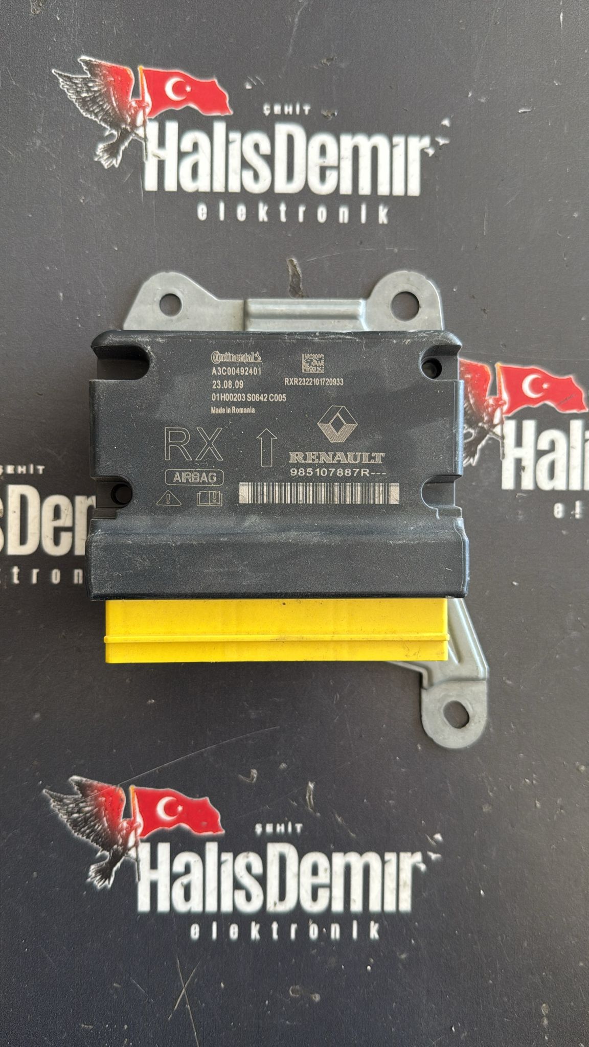 RENAULT CLİO 5 AIRBAG BEYNİ 985107887R