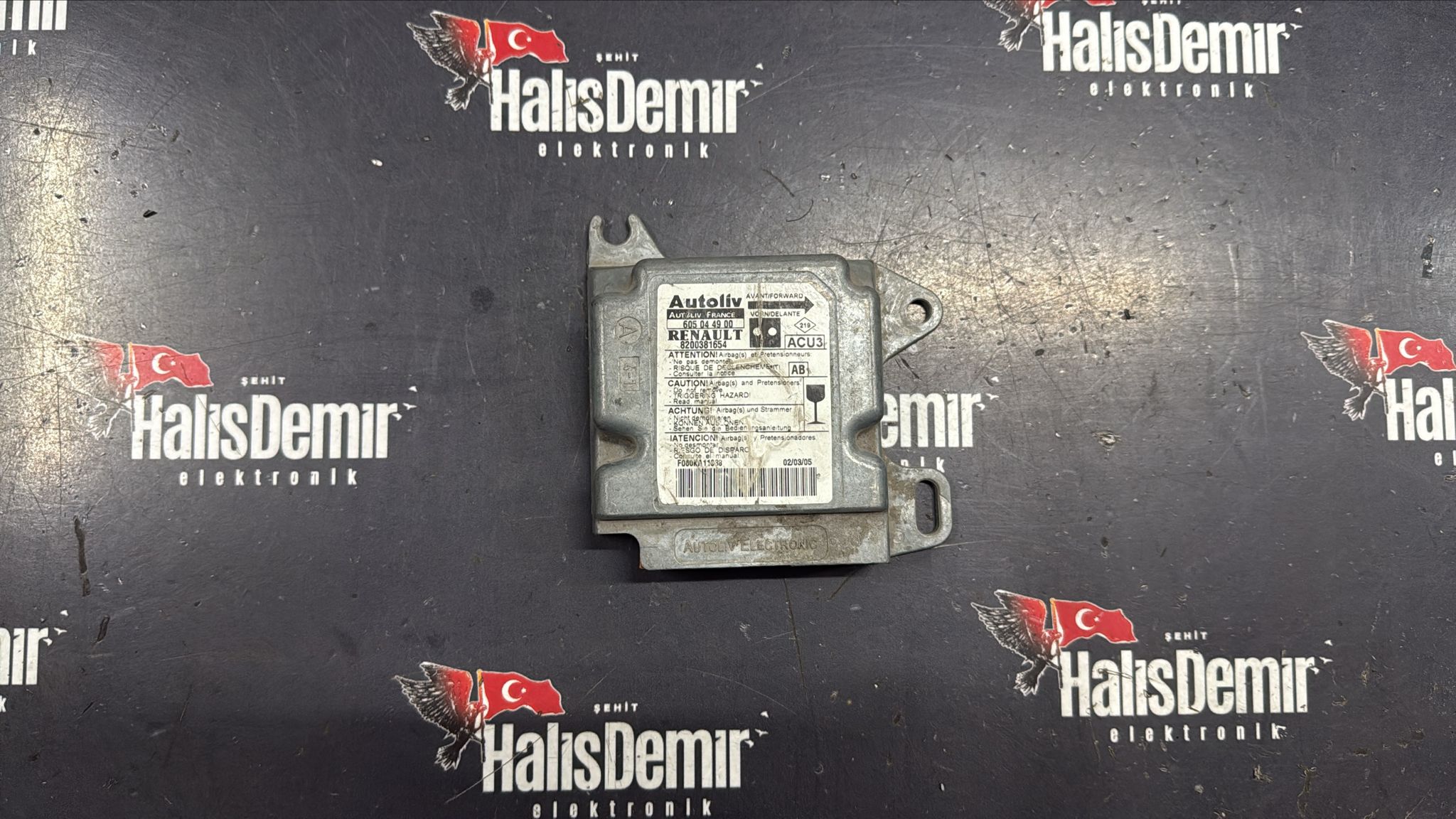 RENAULT KANGOO 2 AİRBAG BEYNİ 8200381654