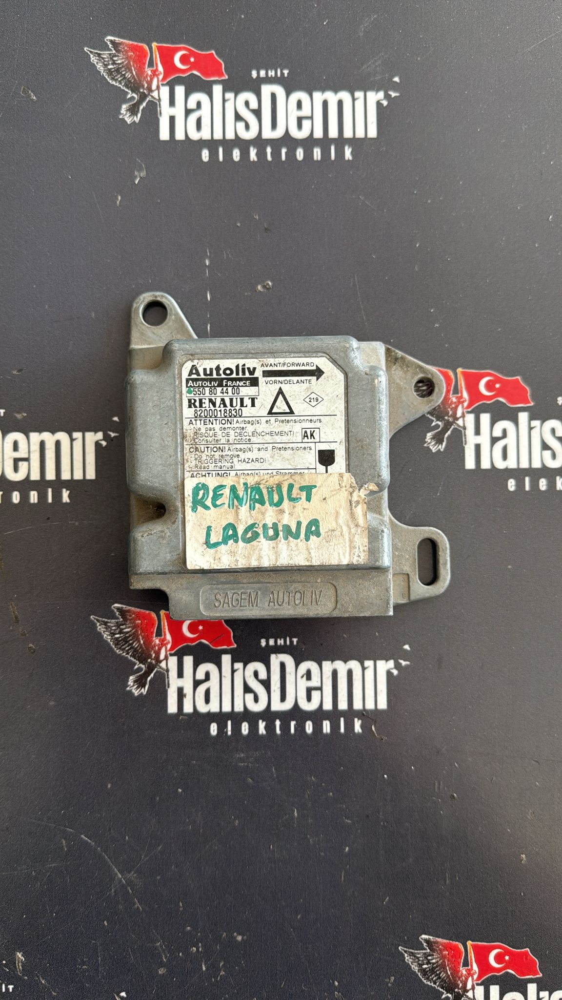 RENAULT LAGUNA AİRBAG BEYNİ 8200018830
