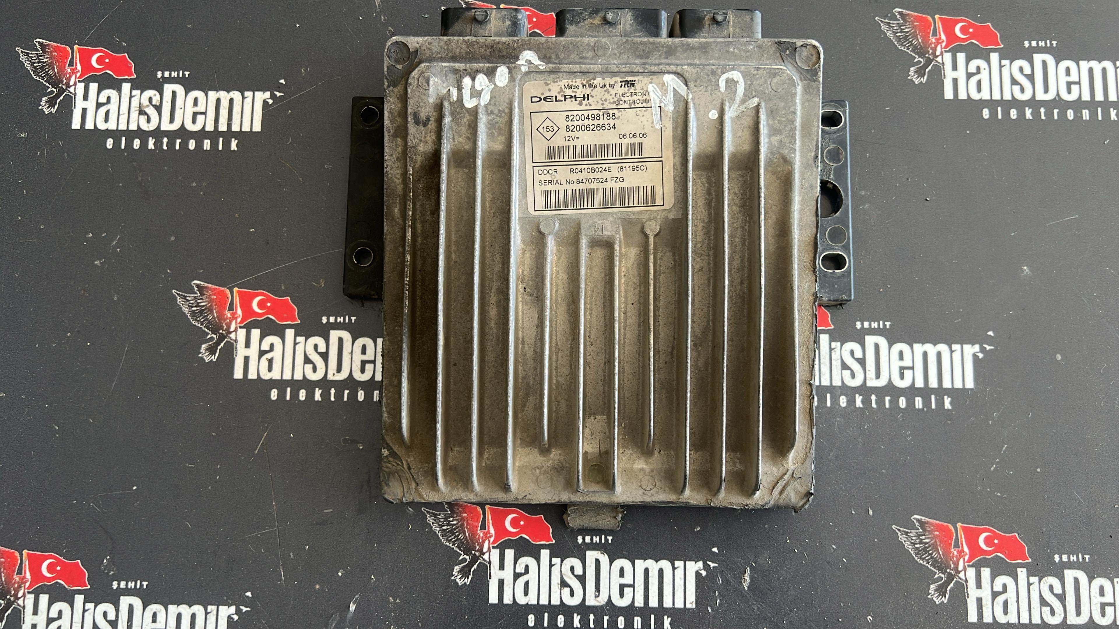 RENAULT MEGANE 2 DDCR MOTOR BEYİNİ 8200469340 8200498188