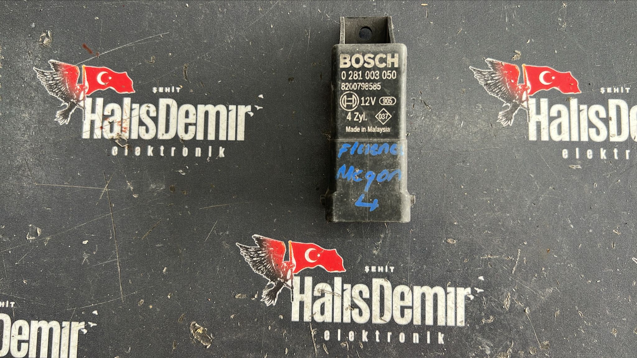 RENAULT MEGANE FLUANCE KIZDIRMA ROLESİ BEYNİ 0281003050