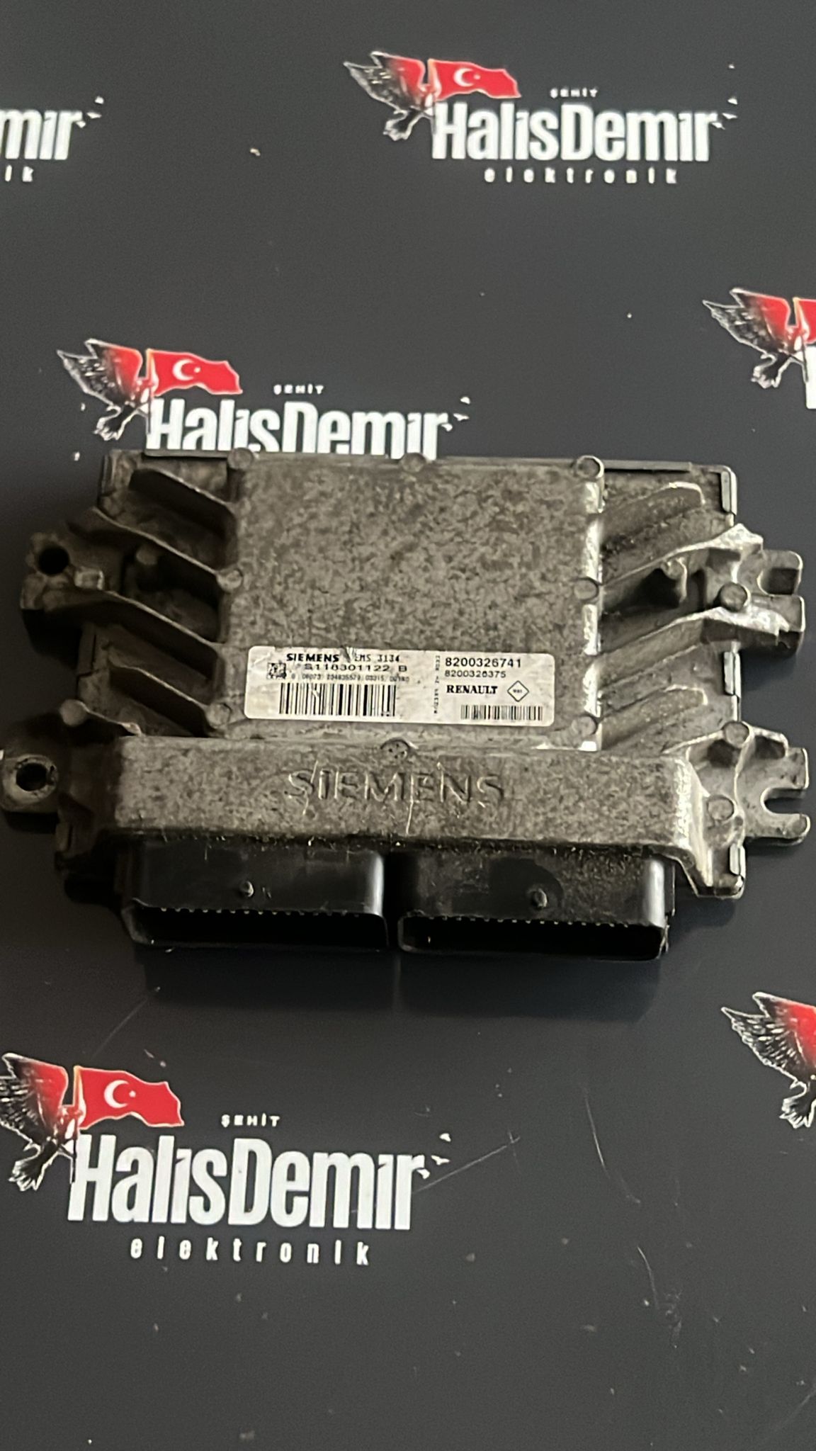 Renault Clio 2 1.6 Motor Beyni S118301122B 8200326741 8200326375 EMS3134