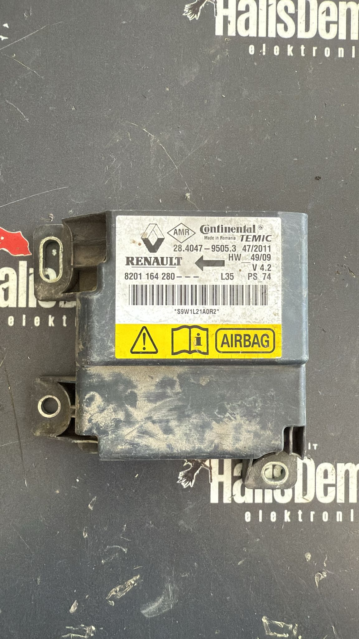 Renault Clio 2 Airbag Beyni 8201164280