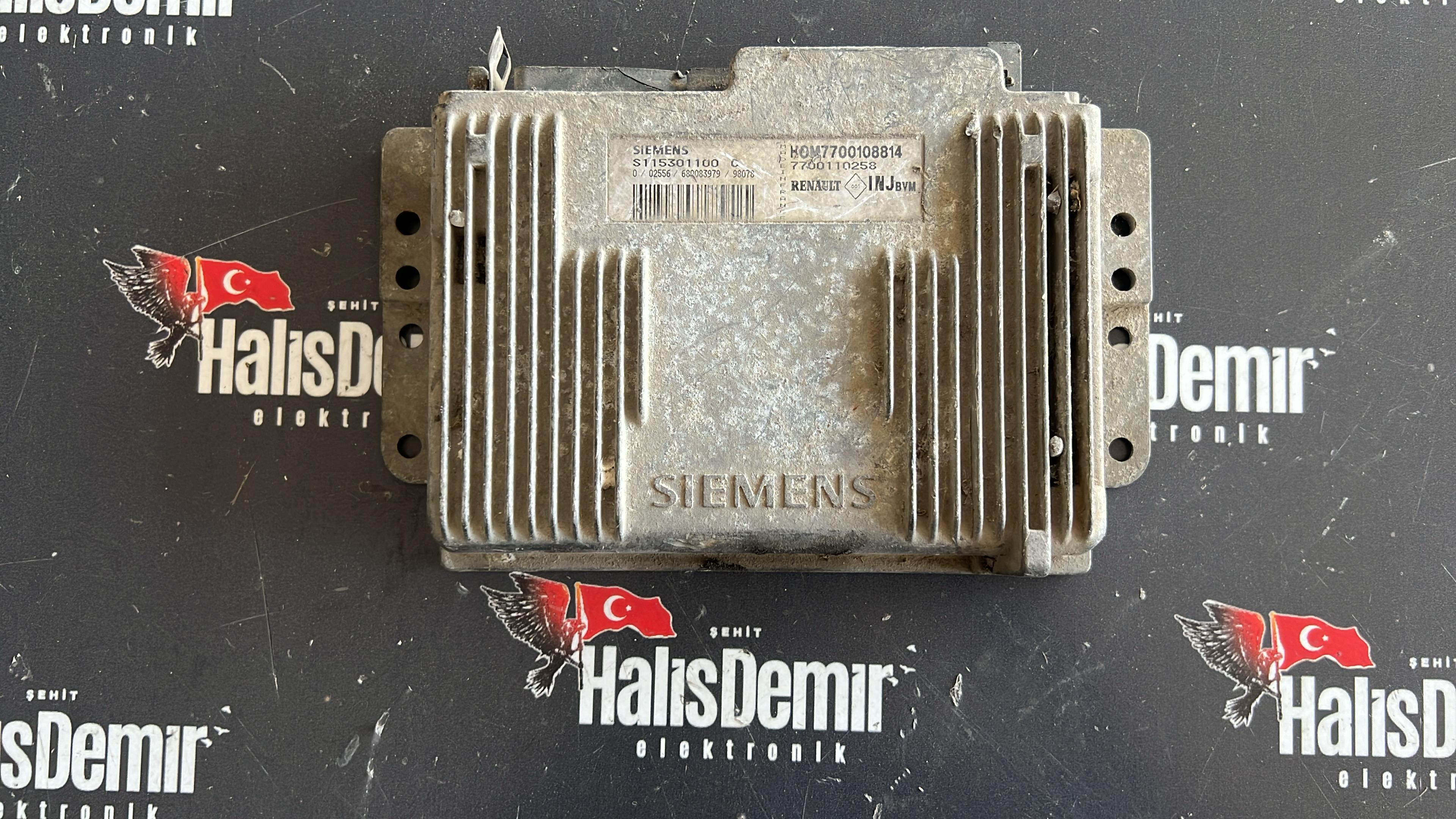 Renault Clio Megane  Motor Beyni HOM7700108814 S115301100B 7700112342