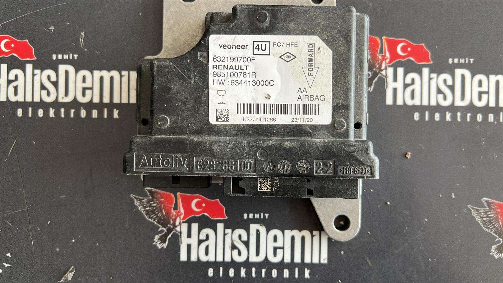 Renault Kadjar Airbag Beyni 985100781R