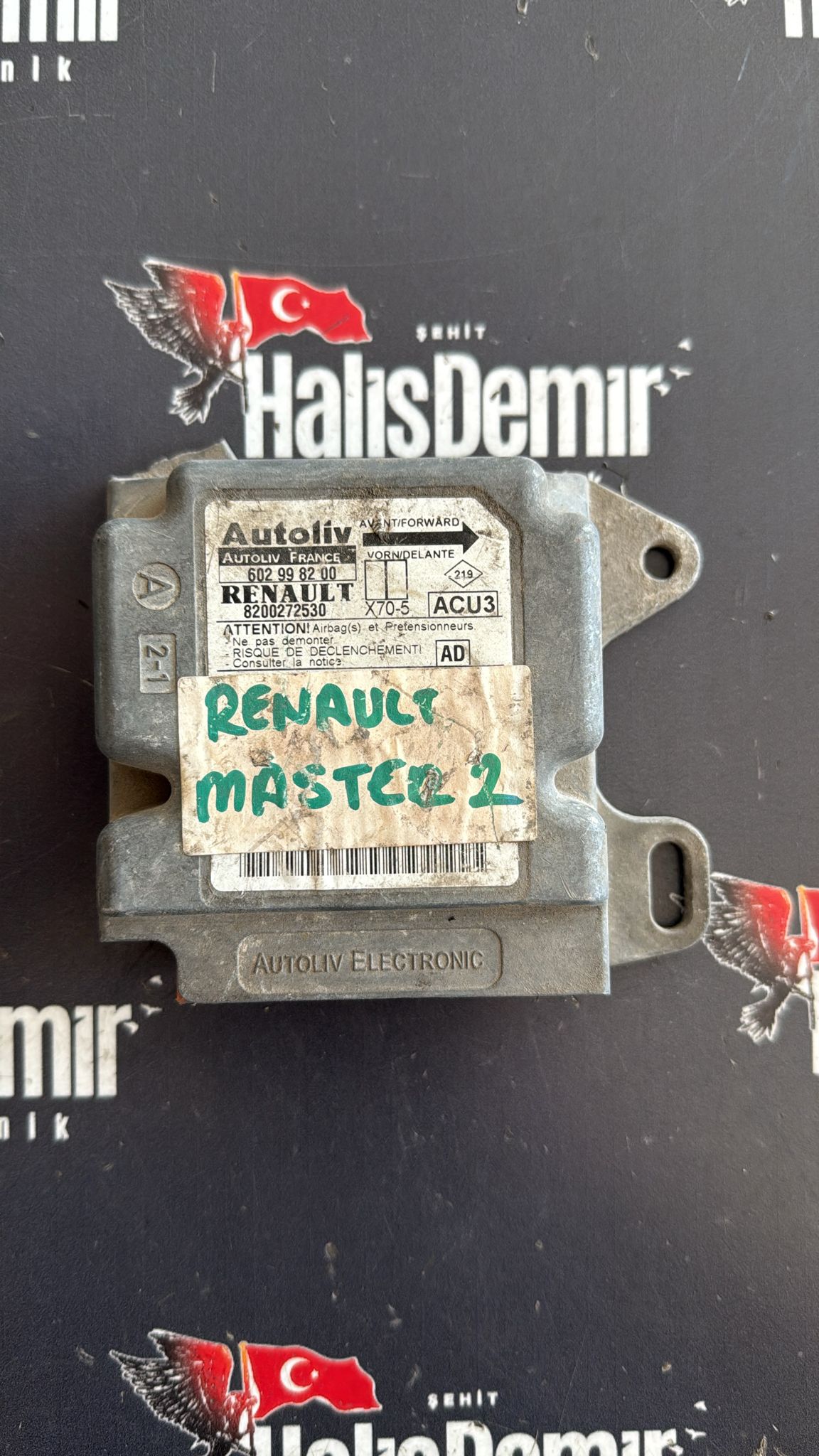 Renault Master Airbag Beyni 602998200 8200272530