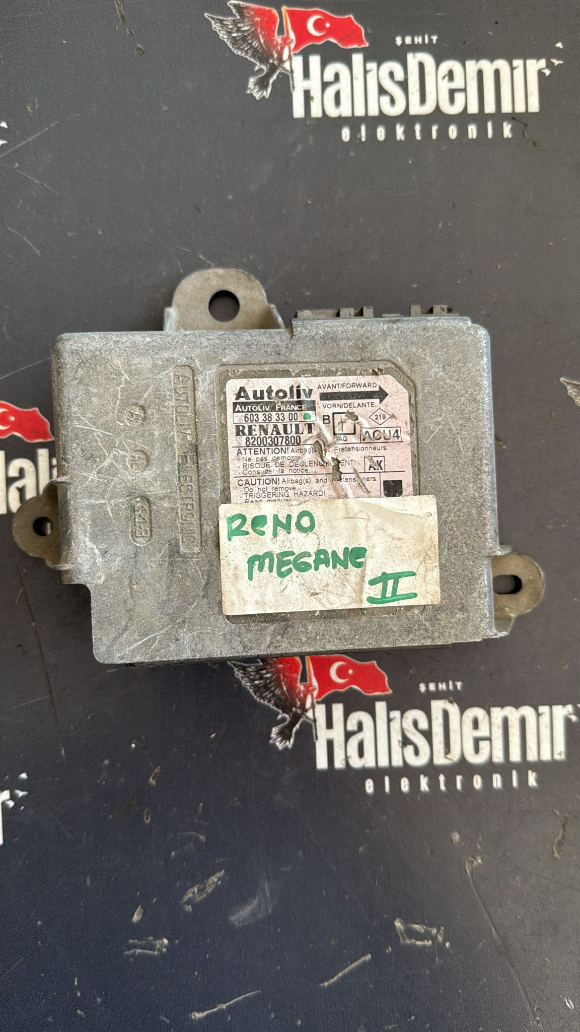 Renault Megane 2 Airbag Beyni 8200307800 603383300